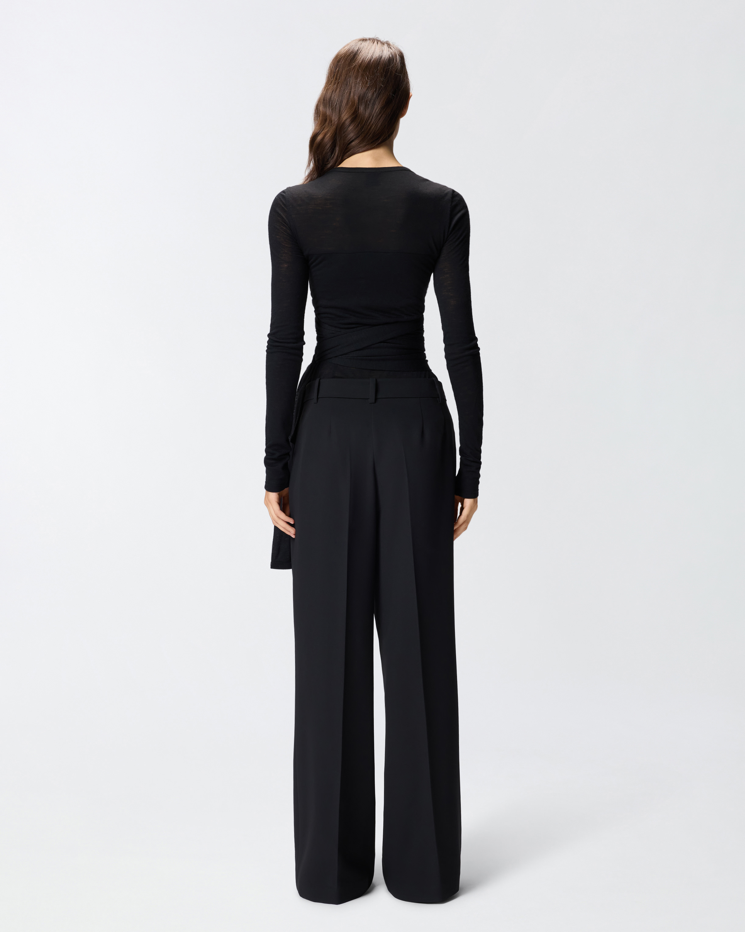 Pullover aus Wollmix mit geknotetem Effekt 2