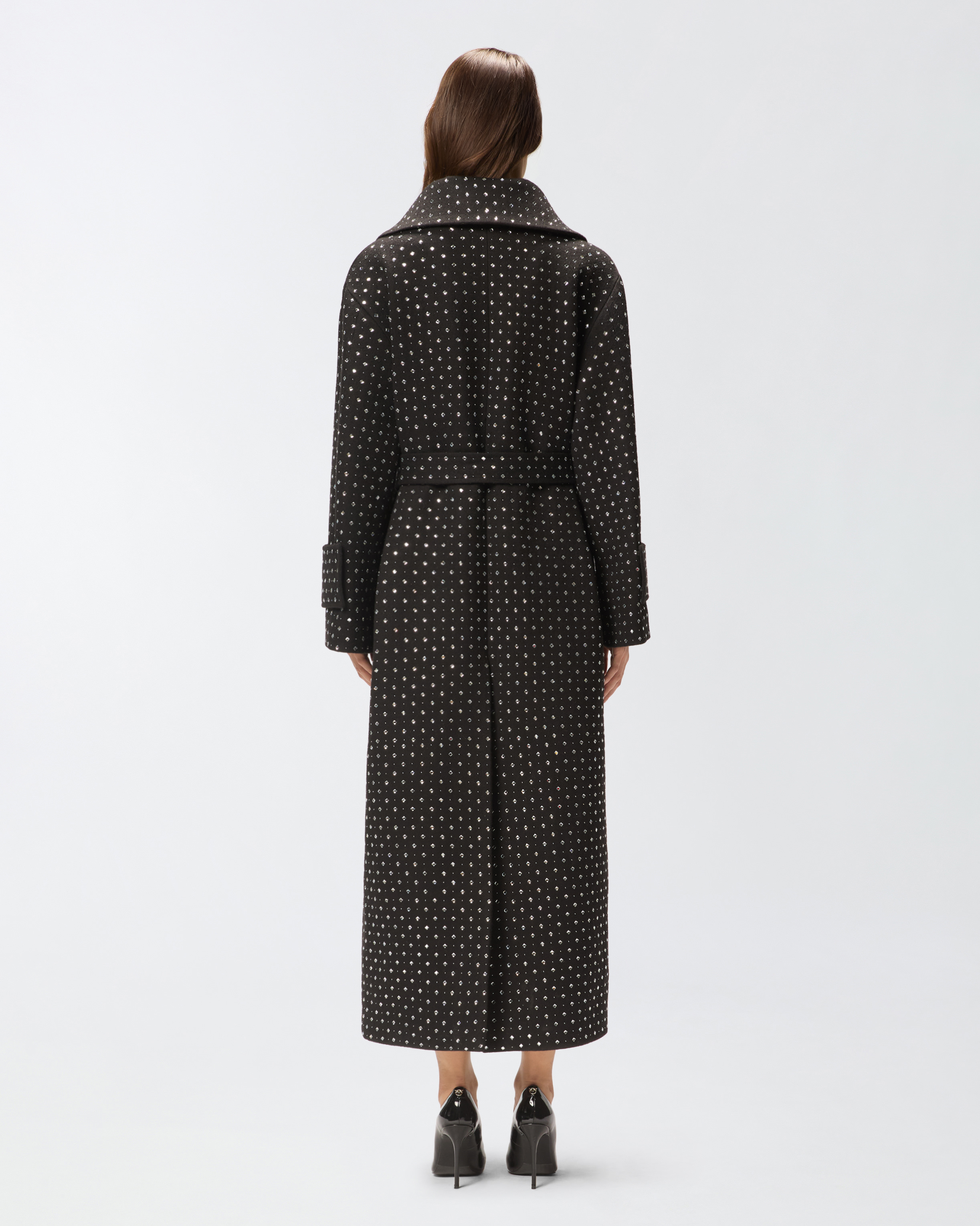 Trench clouté à strass 2