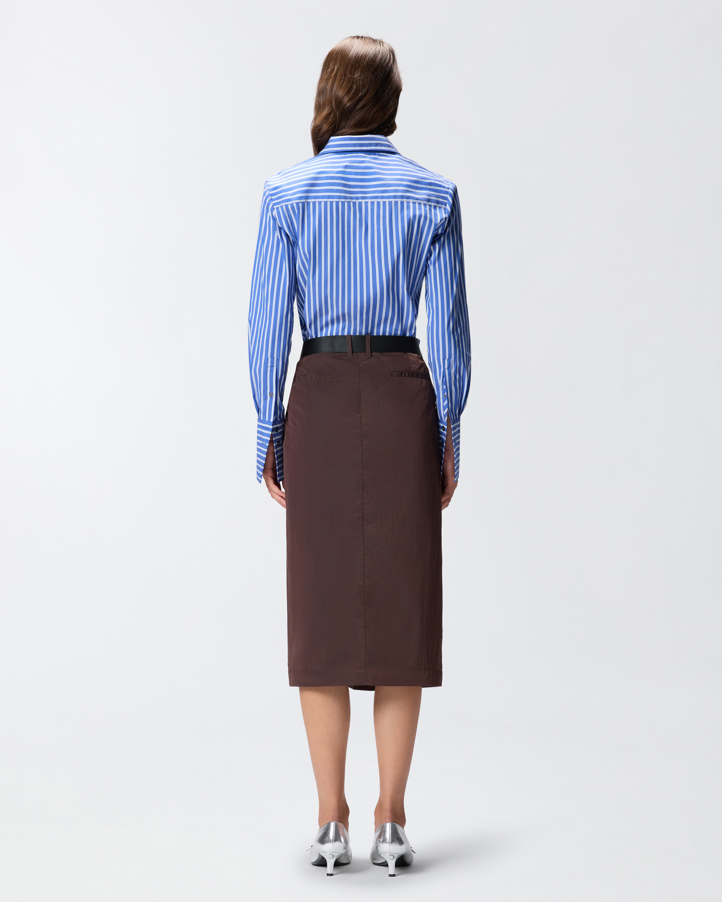 Classic style striped shirt 2