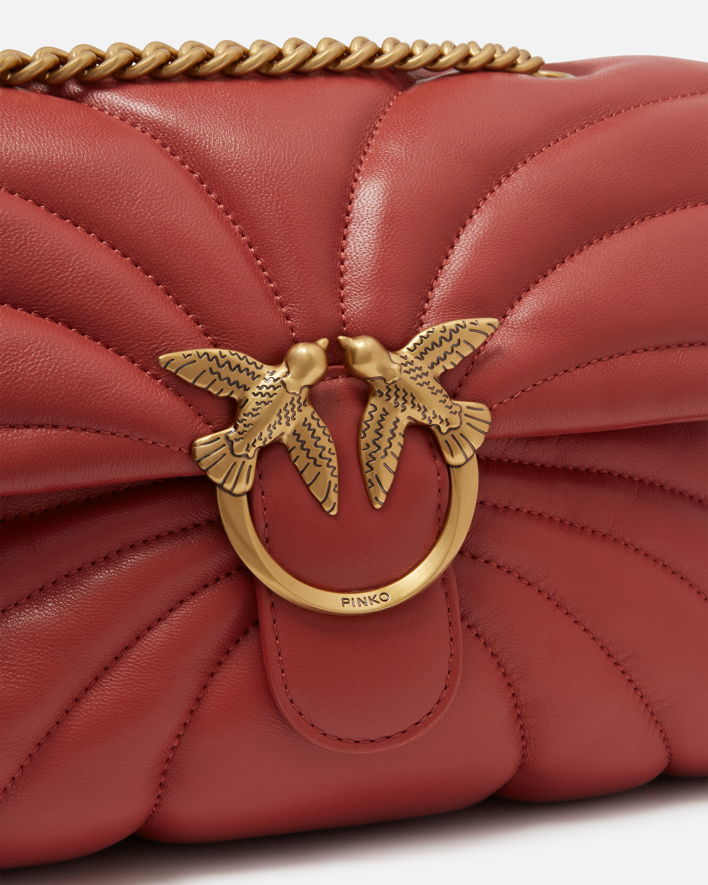 Большая сумка кросс-боди Love Bag Puff со стеганым узором в виде бабочки 2