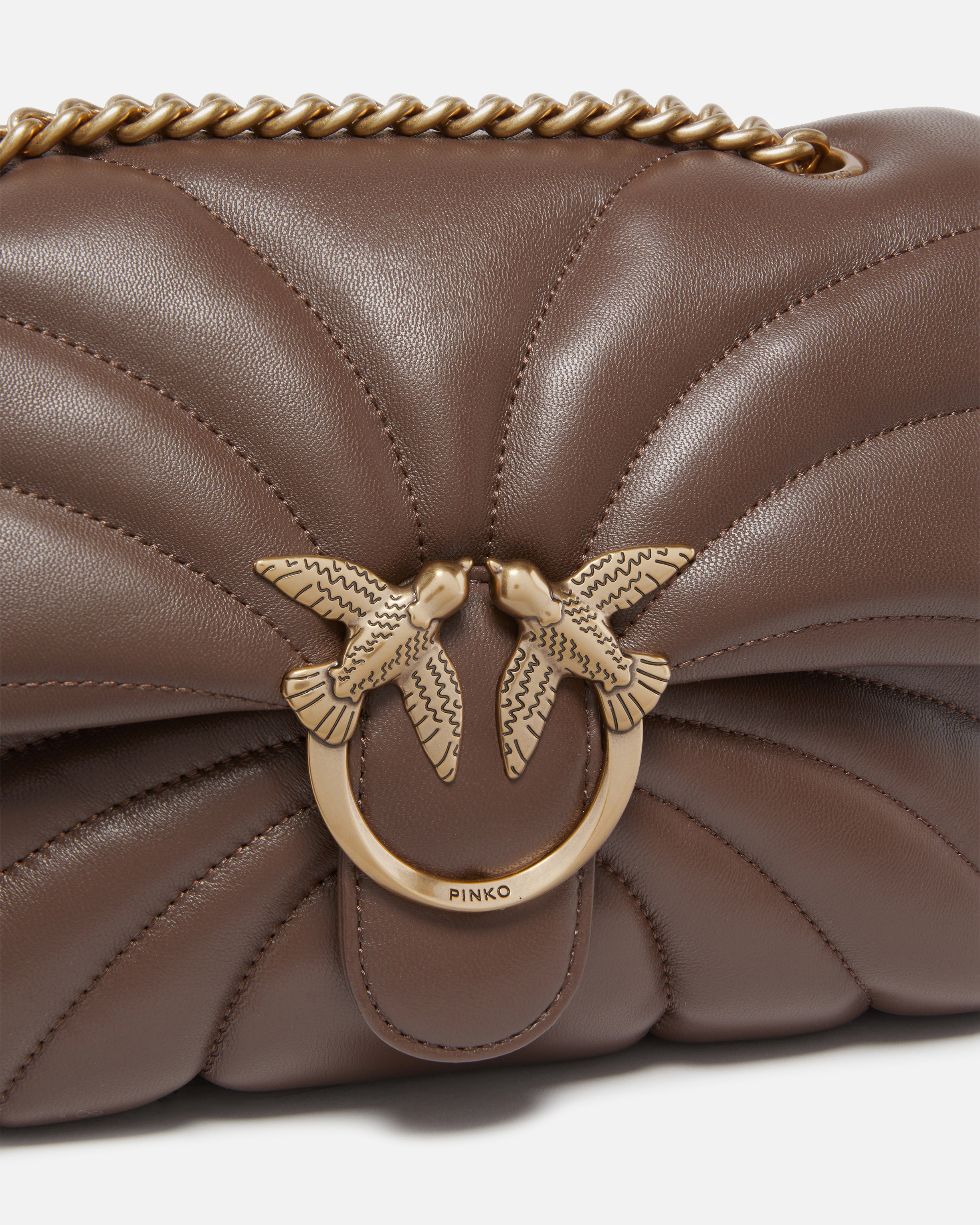 Большая сумка кросс-боди Love Bag Puff со стеганым узором в виде бабочки 2