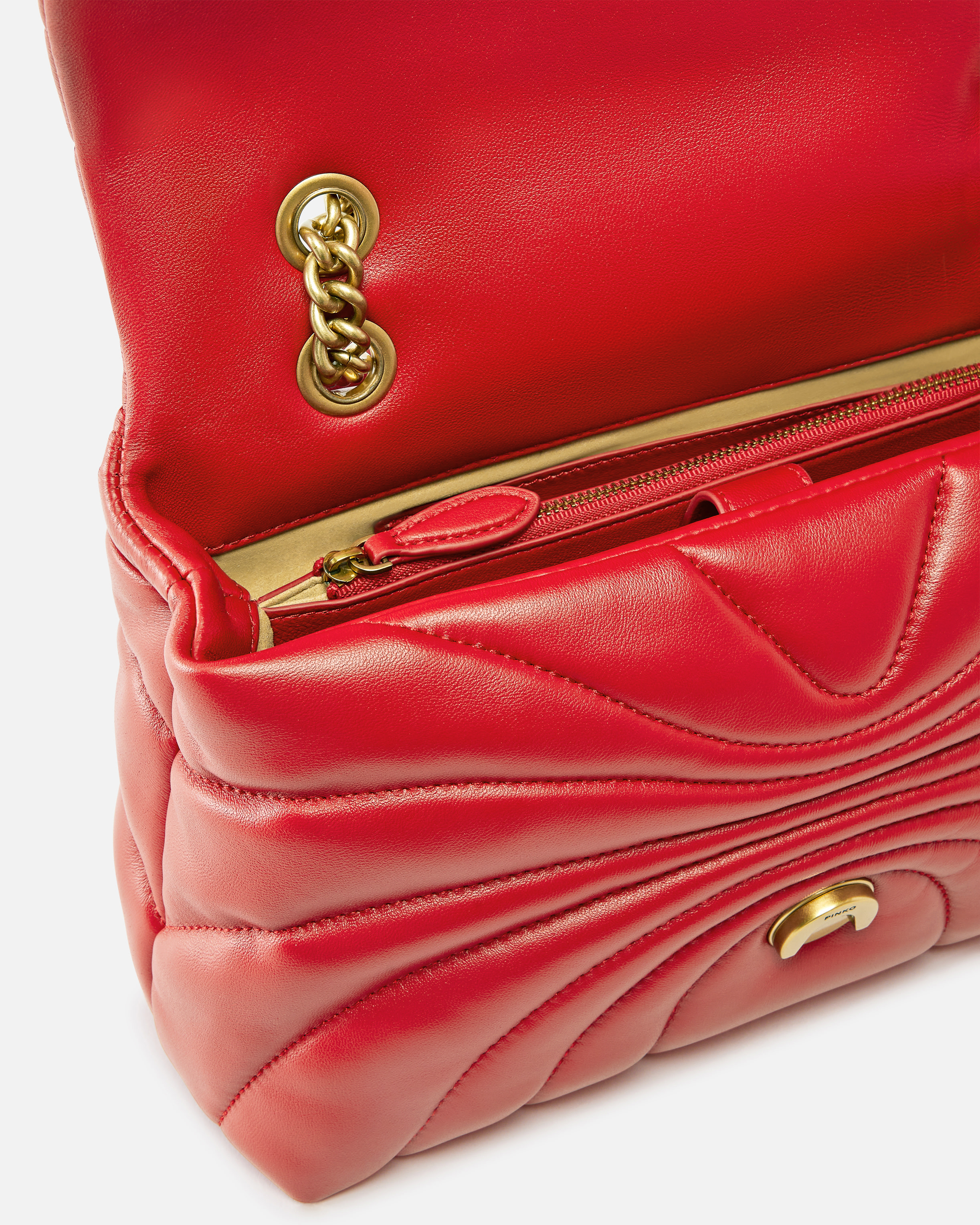 Большая сумка кросс-боди Love Bag Puff со стеганым узором в виде бабочки 3