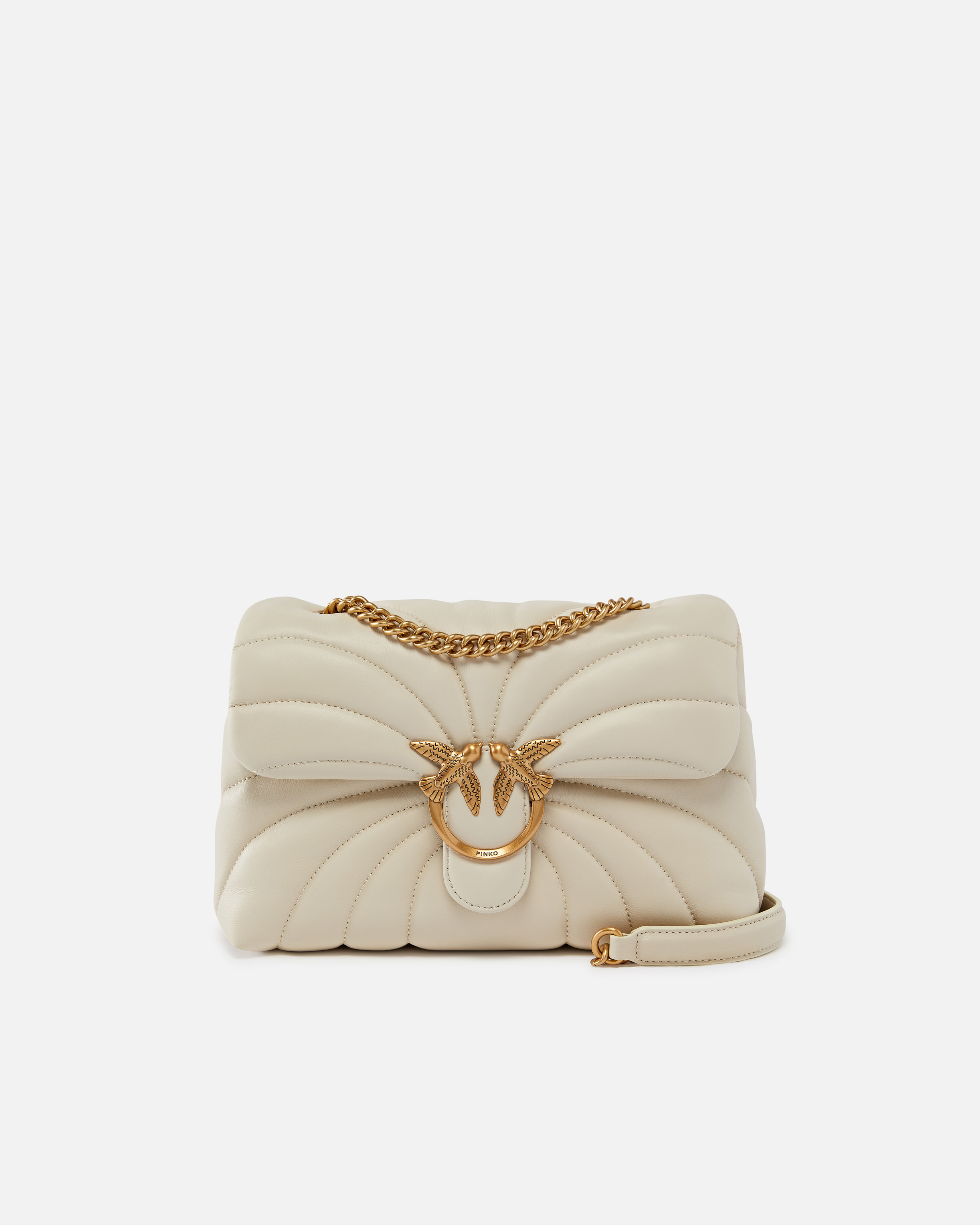 人気TOP quilt butterfly large Puff Bag Love crossbody PINKO bag バッグ