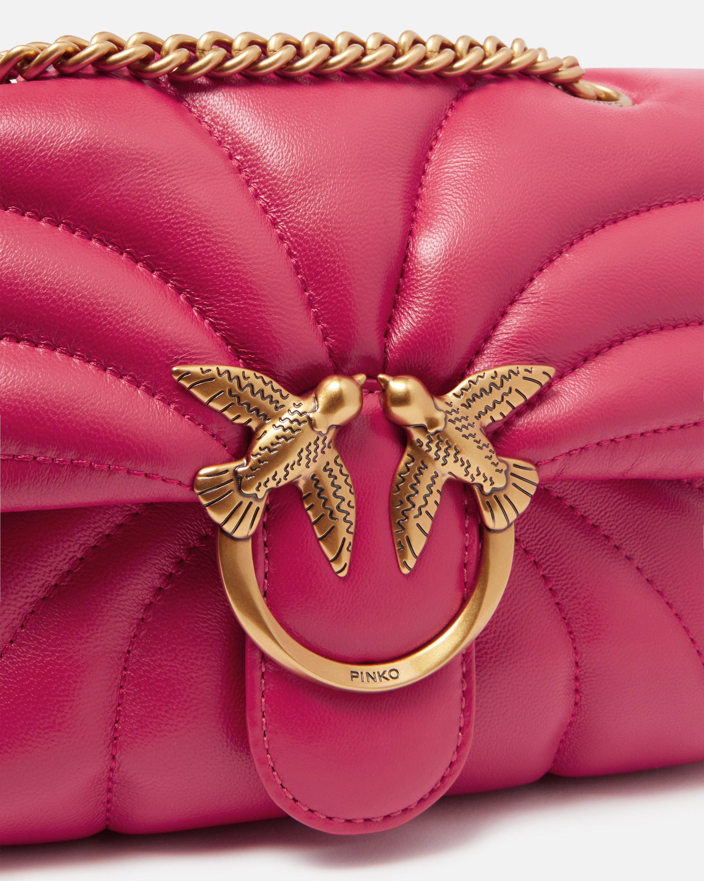 Borsa a tracolla piccola Love Bag Puff Butterfly in nappa 2