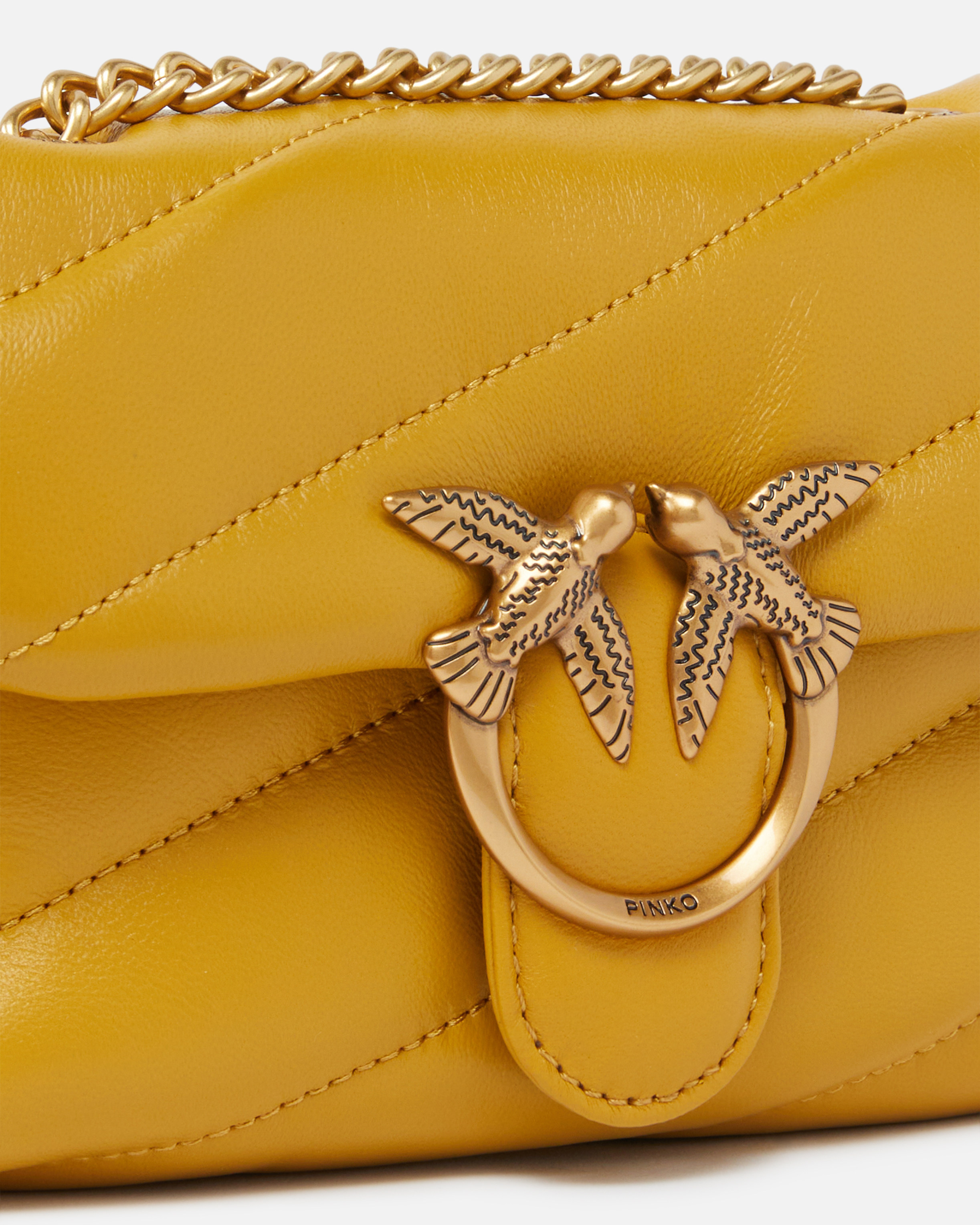 Borsa a tracolla piccola Baby Love Bag Puff in nappa trapuntata 2