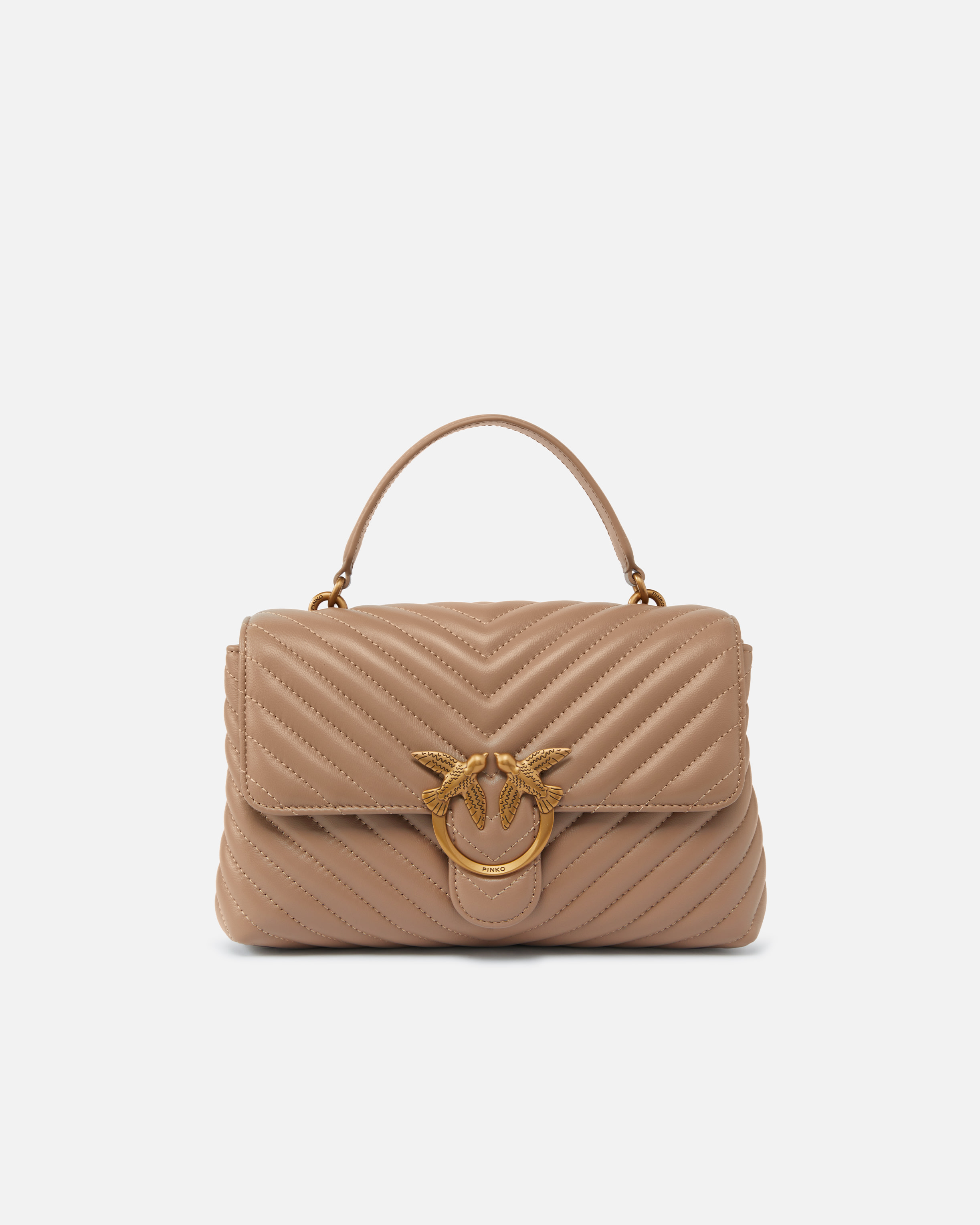 Pinko Classic Lady Love Bag Puff Fischgrat