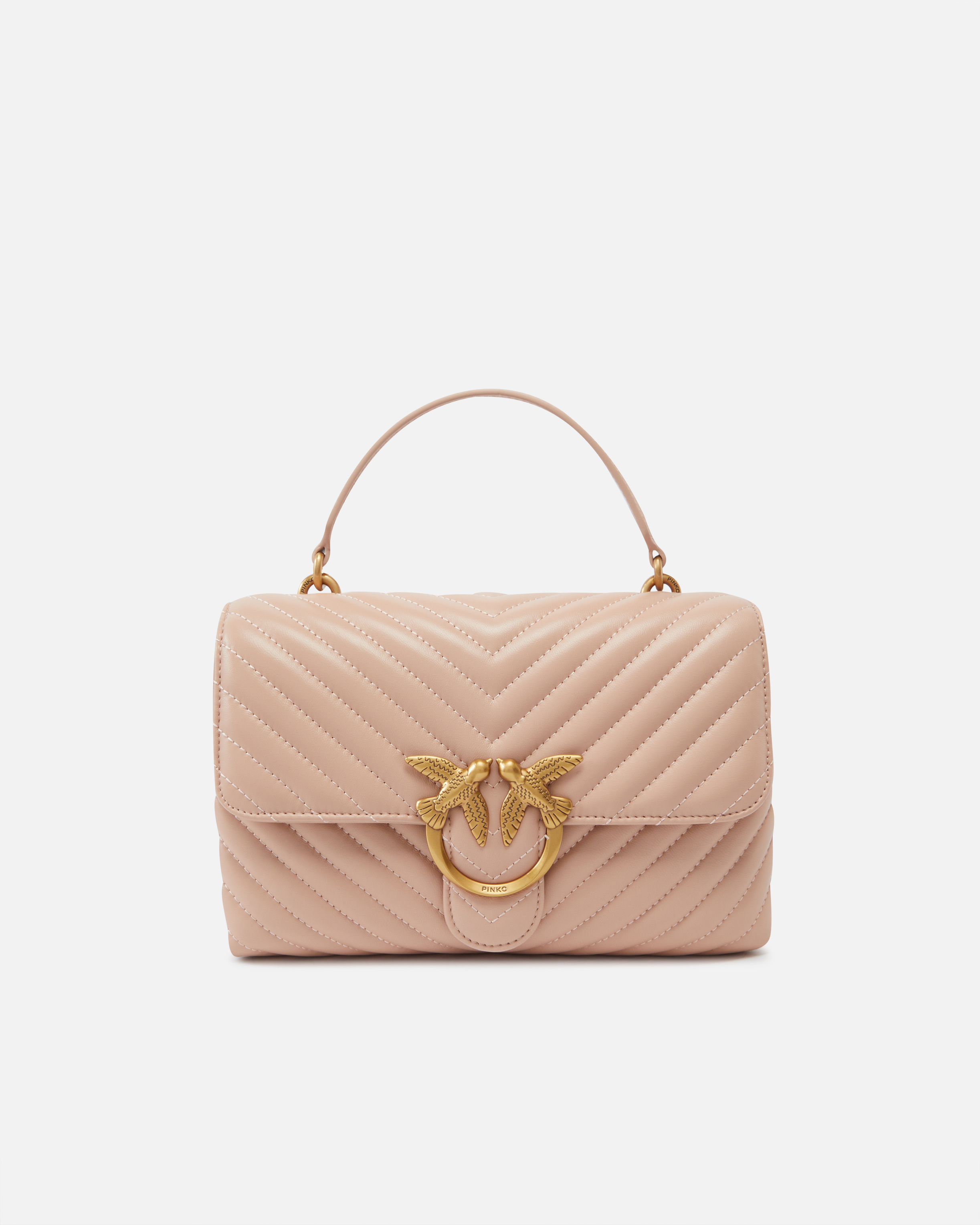 Pinko Classic Lady Love Bag Puff Fischgrat