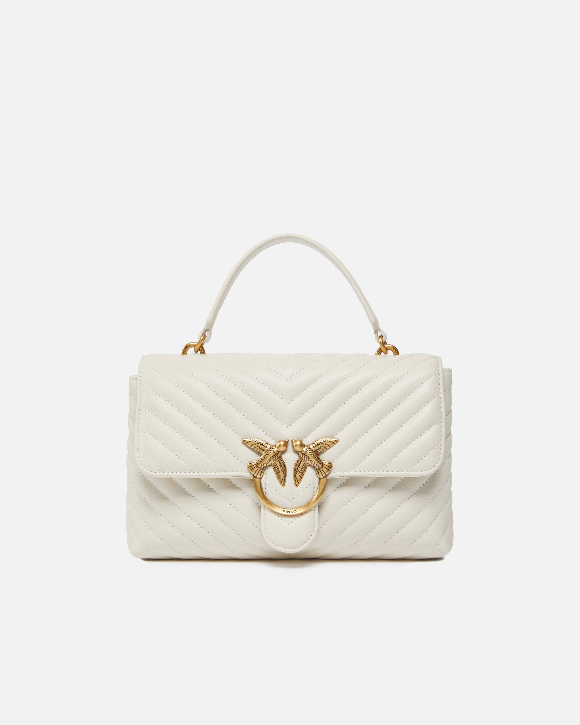 Pinko Classic Lady Love Bag Puff Fischgrat