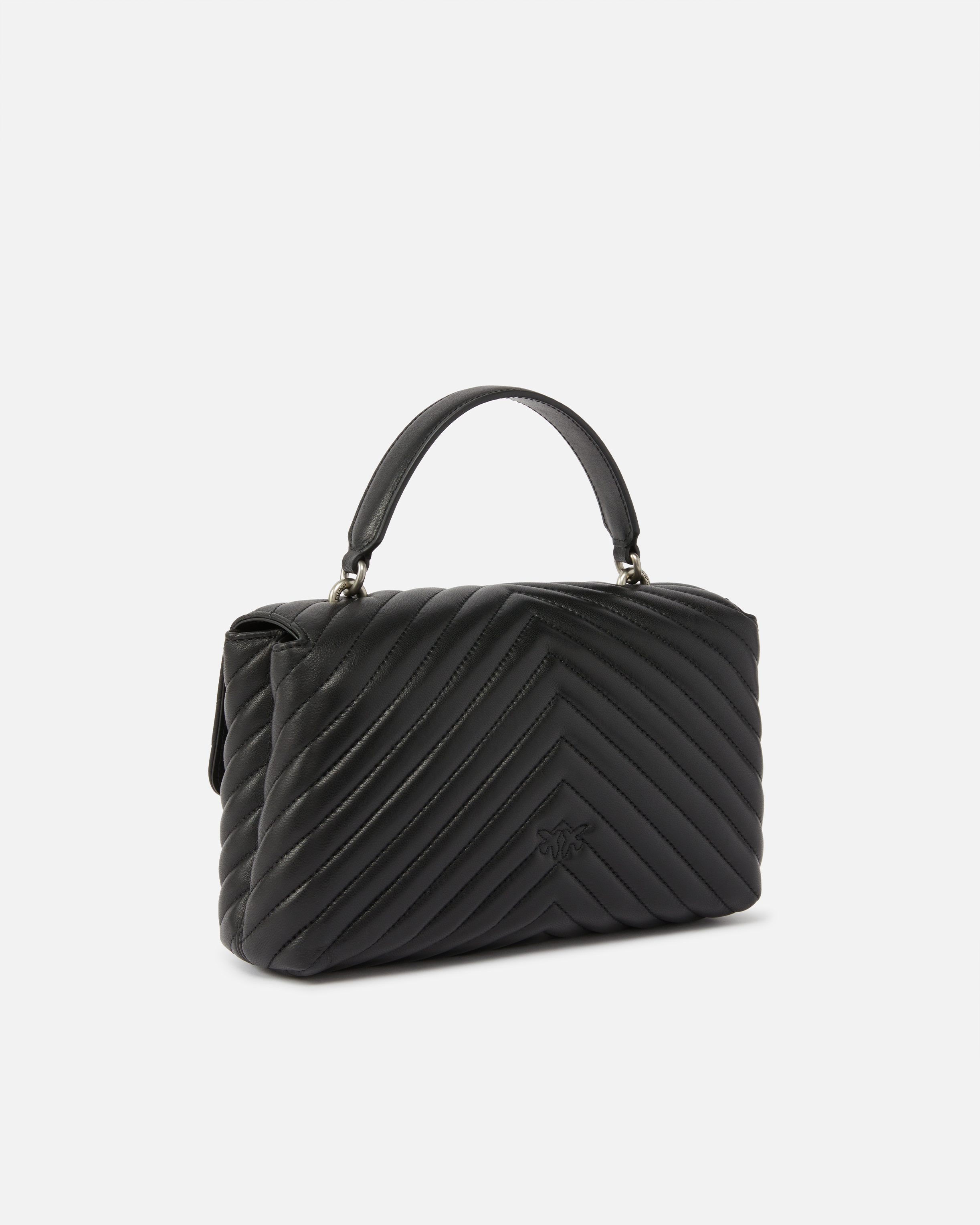 Сумка Classic Lady Love Bag Puff Chevron - ЧЕРНЫЙ - large