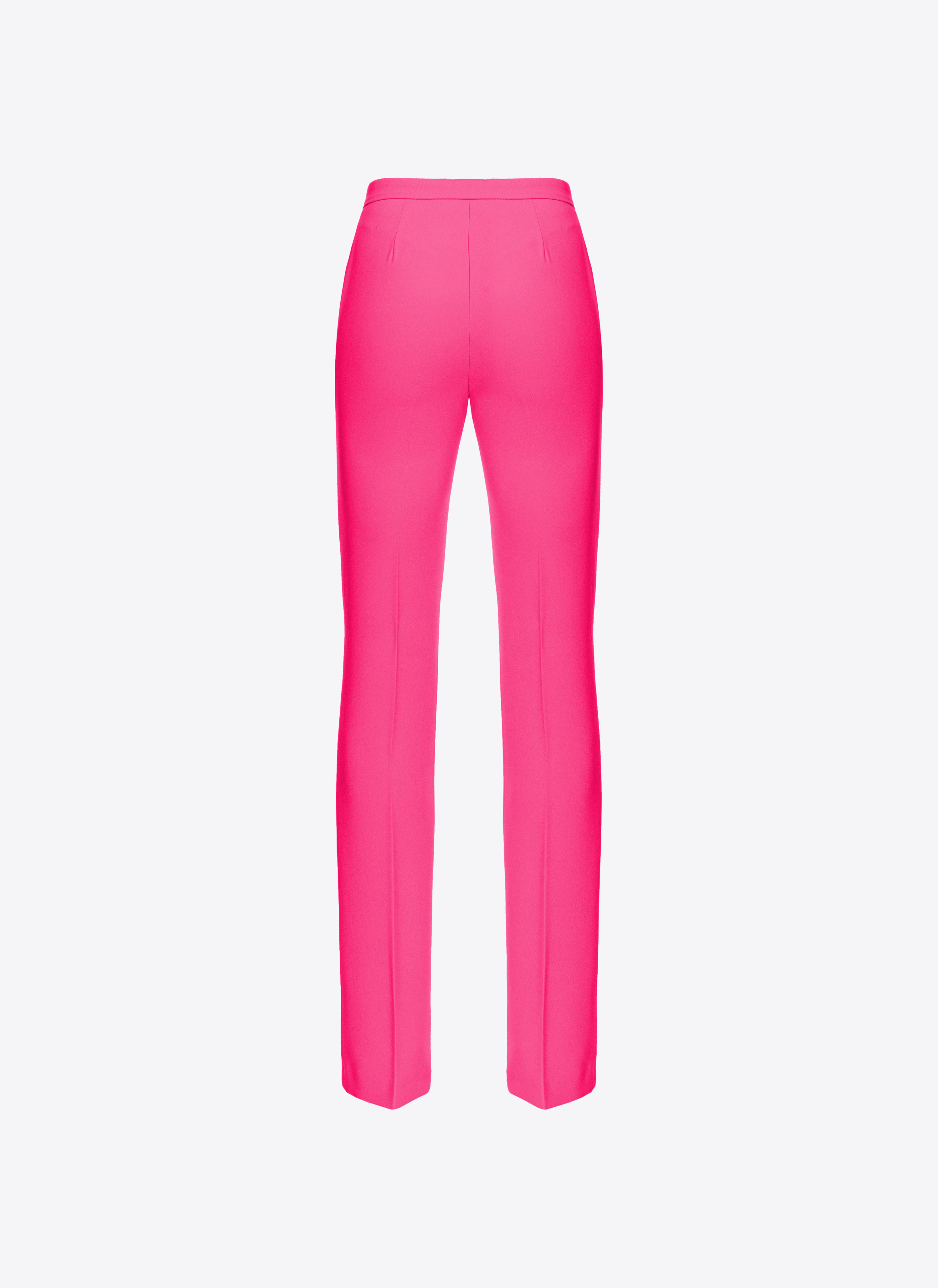 Shop Pinko Flared Stretch Trousers In Betterave Cl.