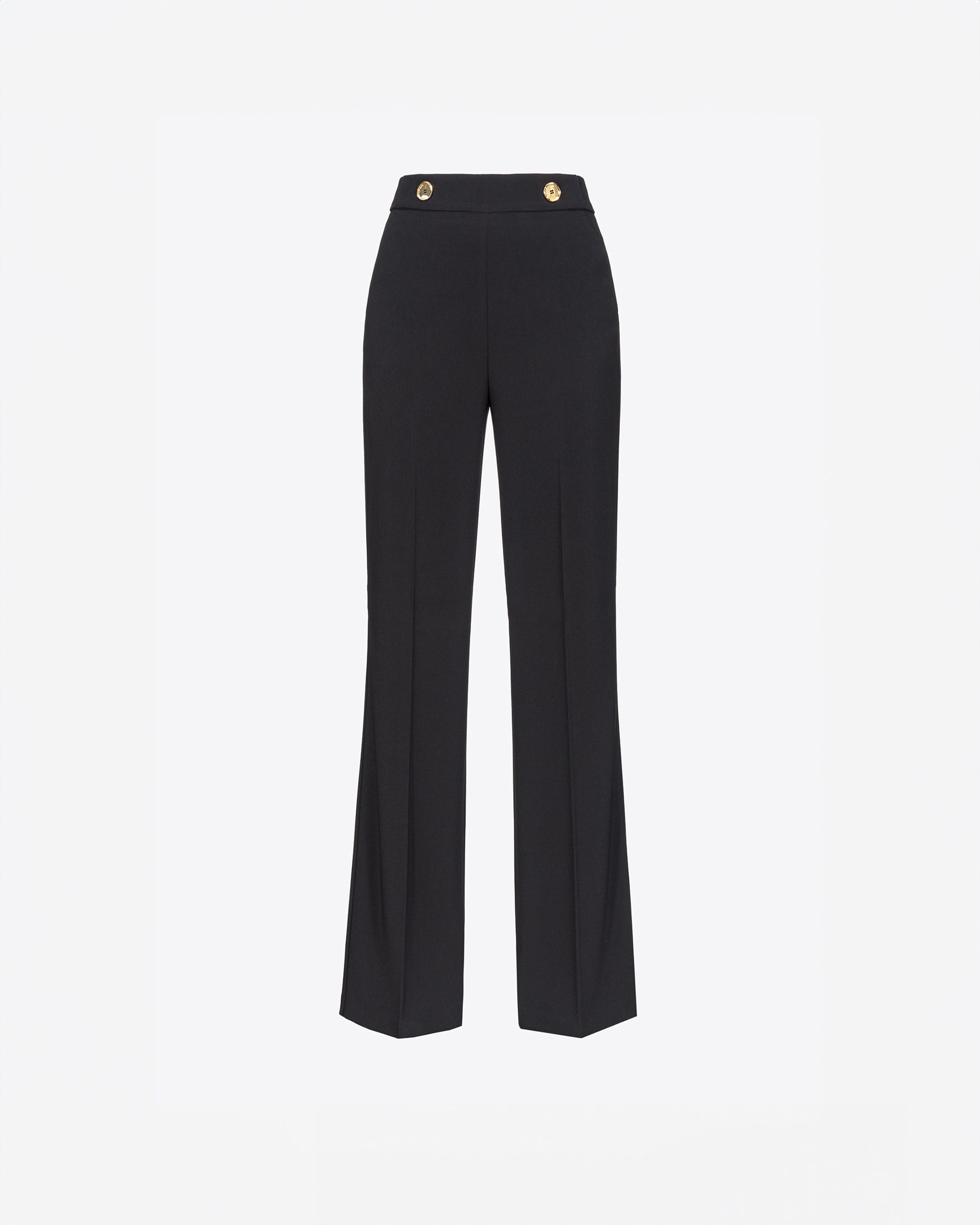 Pinko Hose mit goldfarbenen Knöpfen
