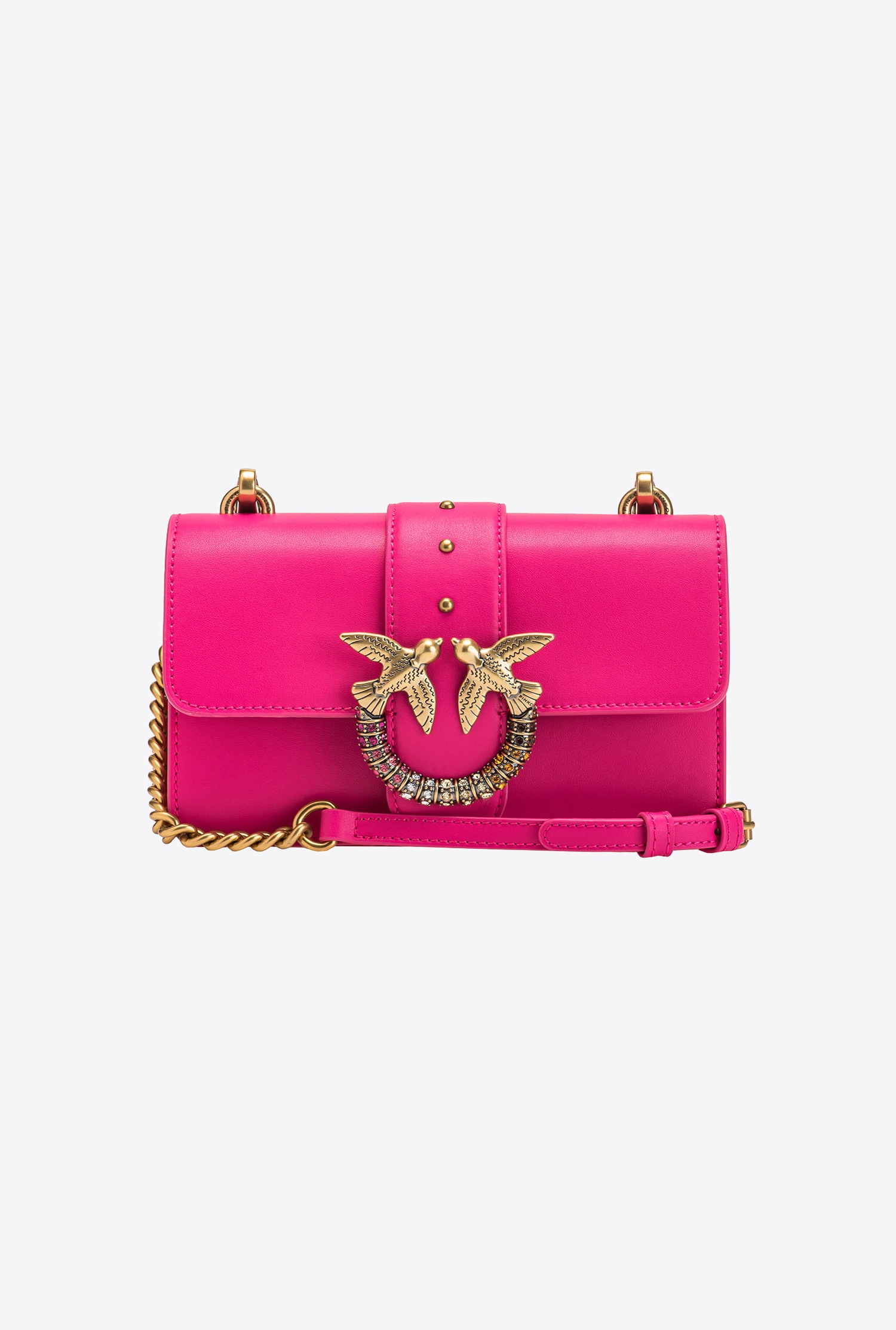Mini Love Bag One Simply Jewel - Fuchsia - large | Pinko 