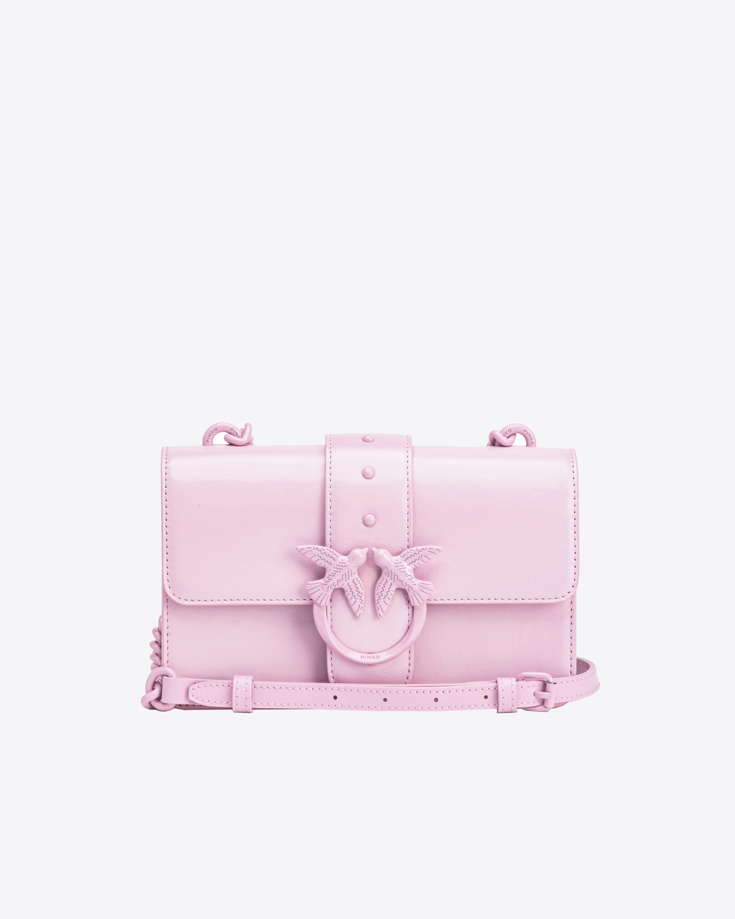 PINKO: Mini bolso para mujer, Blanco  Mini Bolso Pinko 100062A0F1 en línea  en