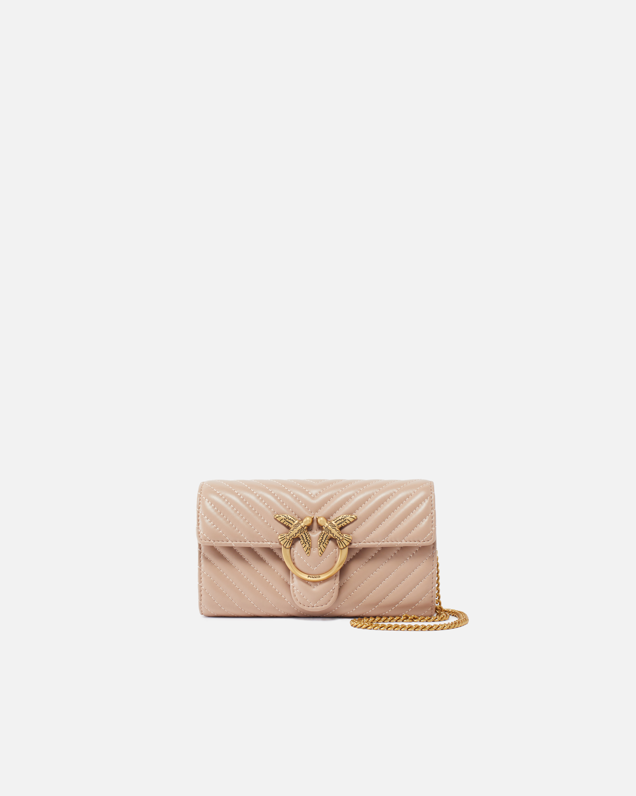 Pinko Geldbörse Love Bag One Wallet Fischgrat