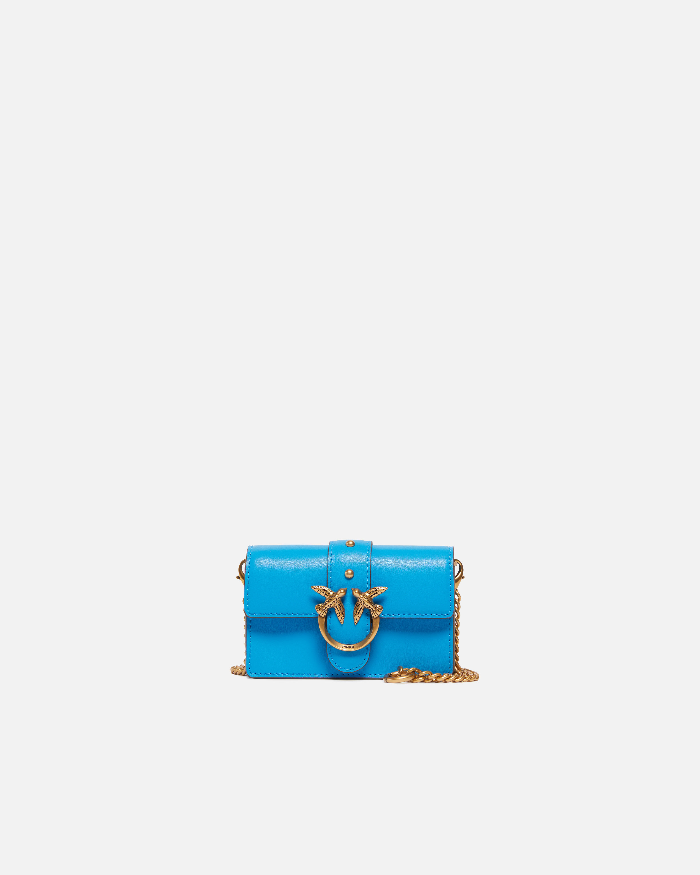 Micro Love Bag One Simply - Bleu Clair - large | Pinko 