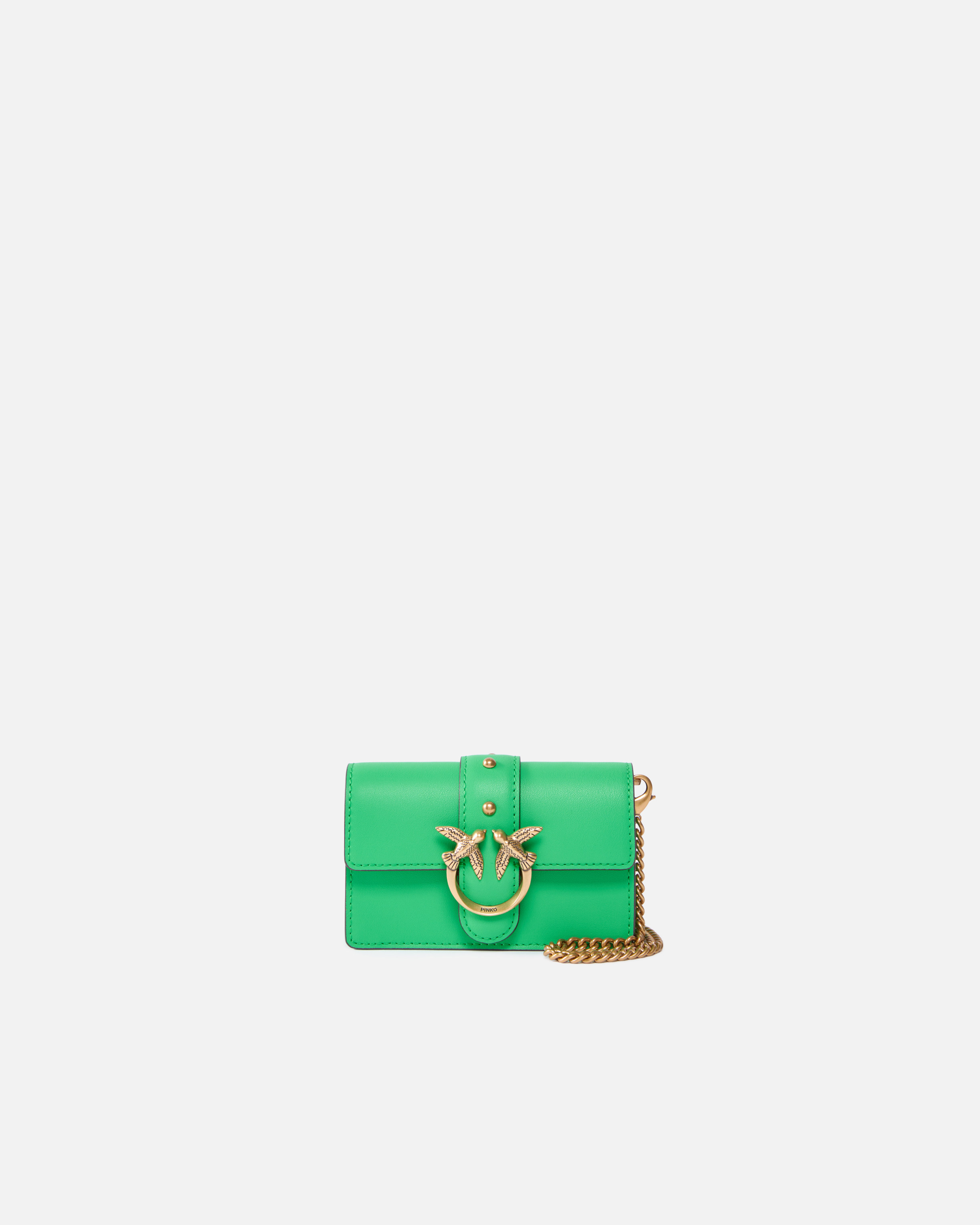 Micro Love Bag One Simply - Vert - large | Pinko 