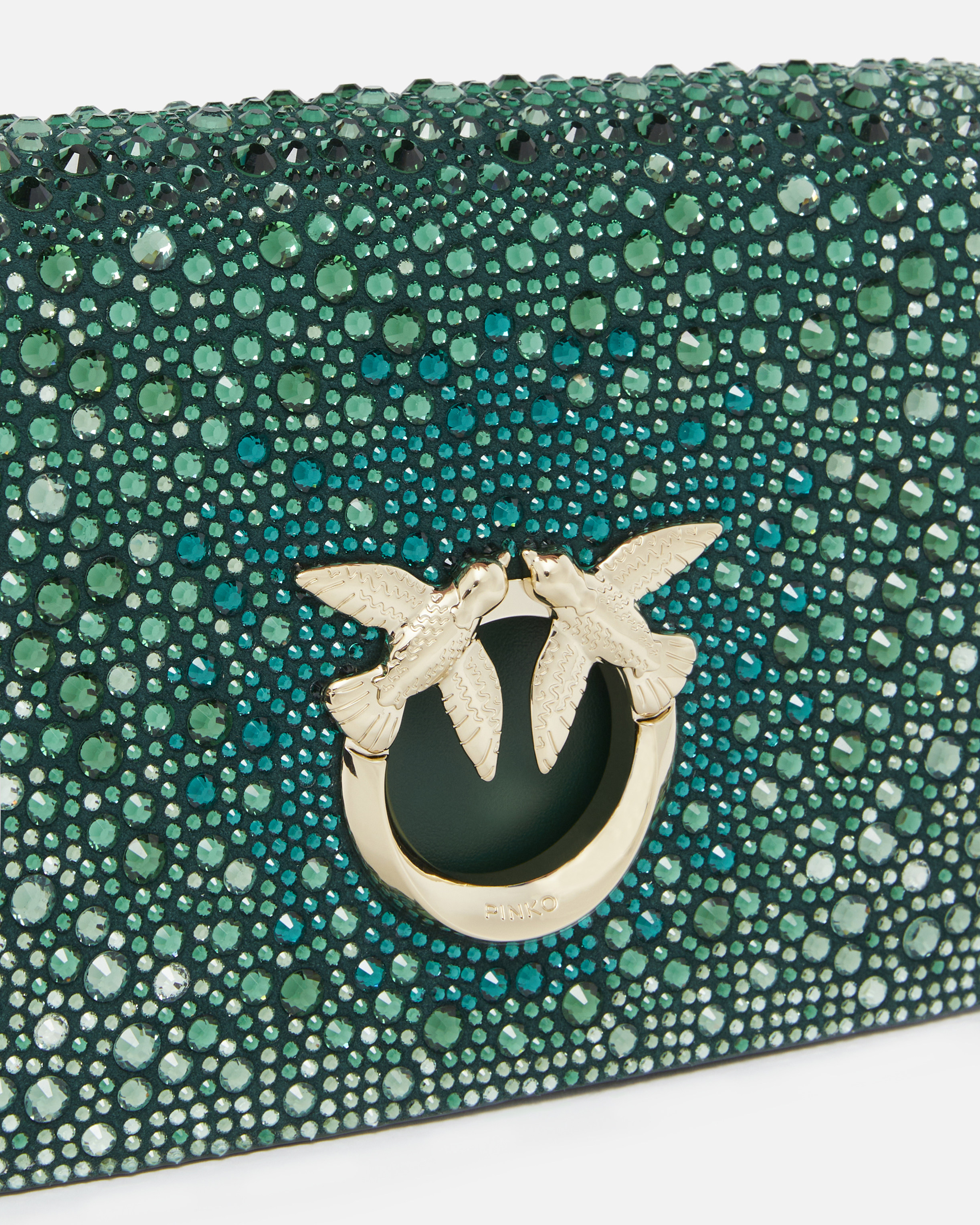 Mini Love Bag Click full strass PINKO Galleria 2