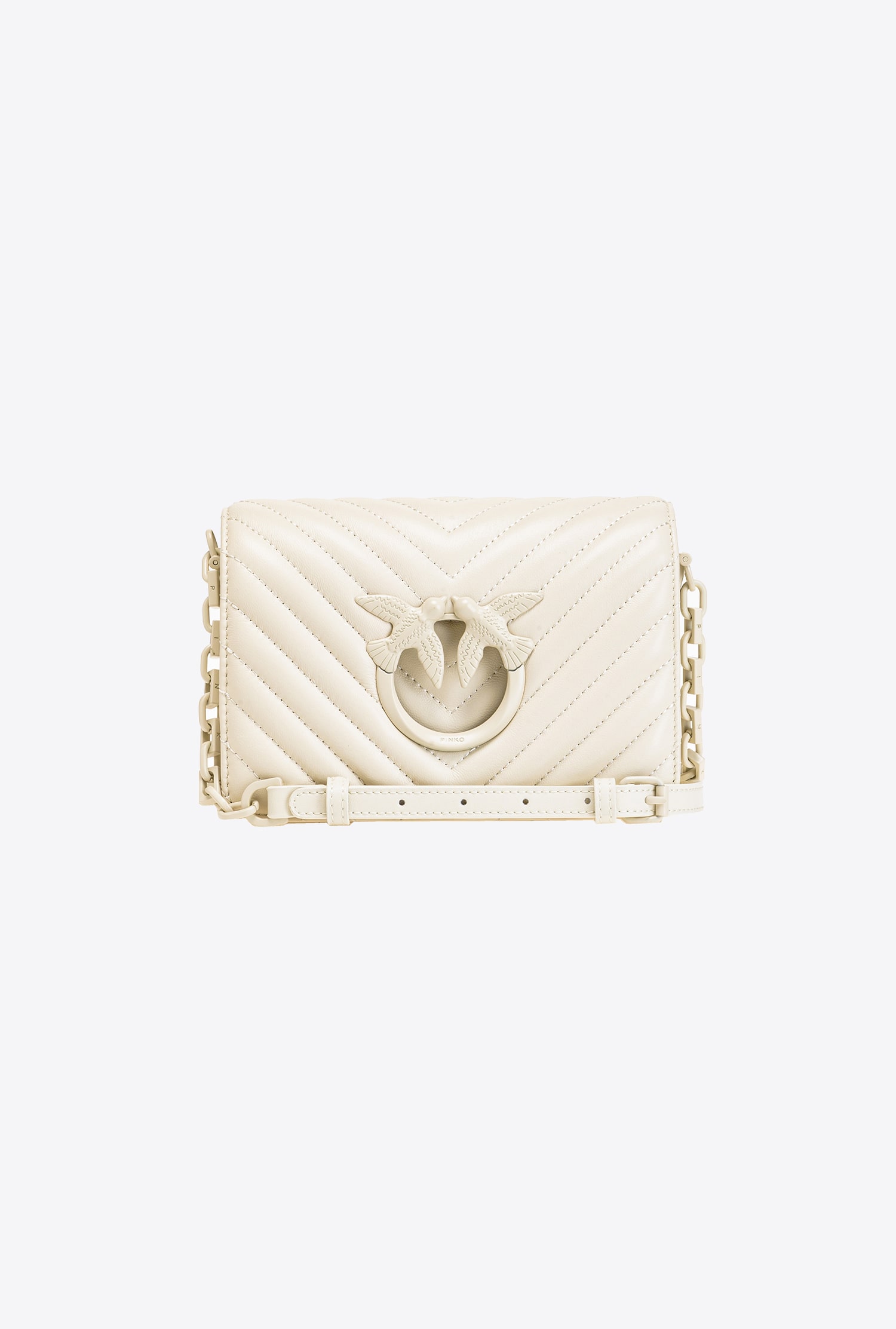 Pinko Mini Love Bag Click Chevron Color Block