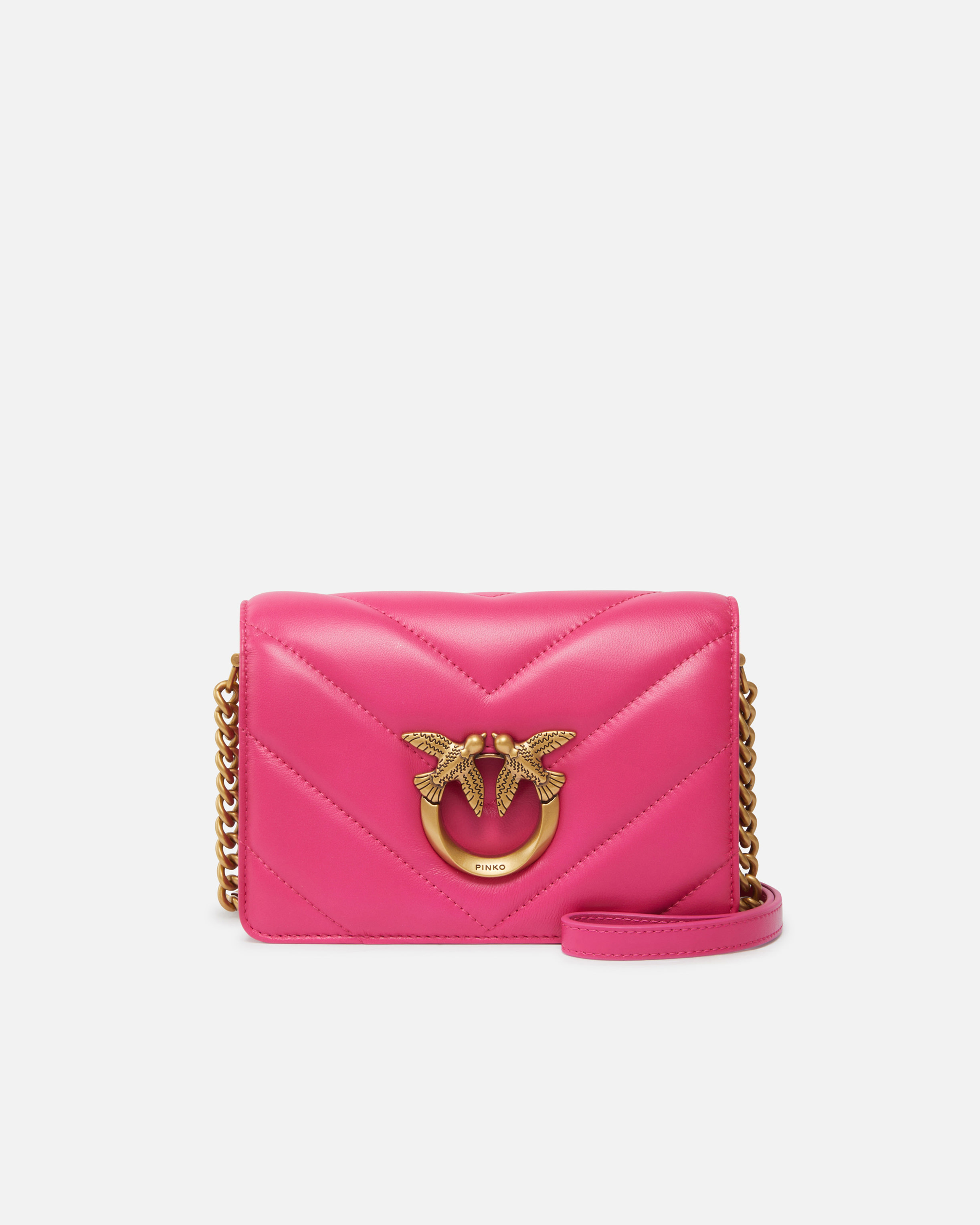 Pinko Mini Love Bag Click Big Chevron