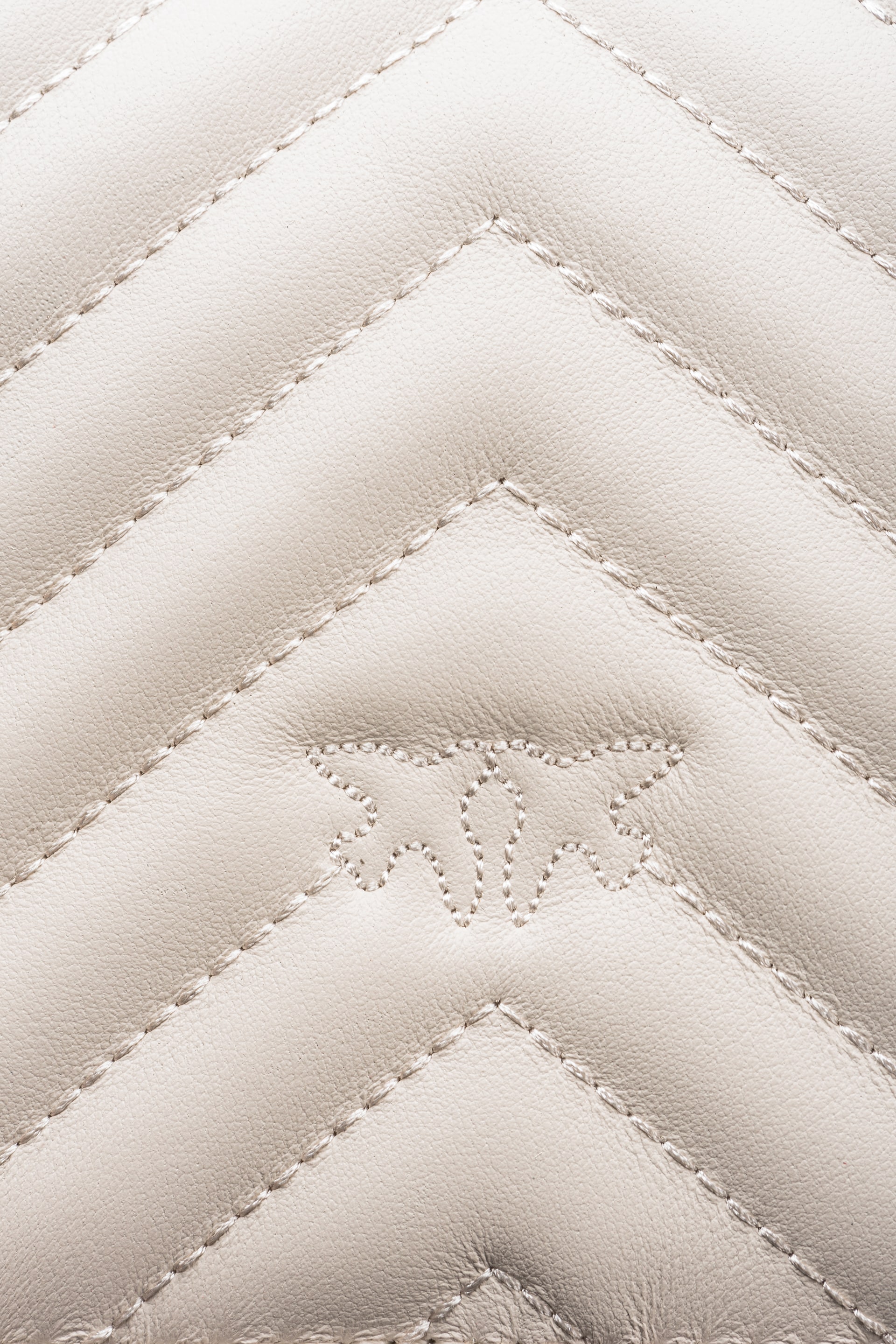 Pinko Classic Love Bag One Simply Crossbody Bags White In White+white-antique Gold