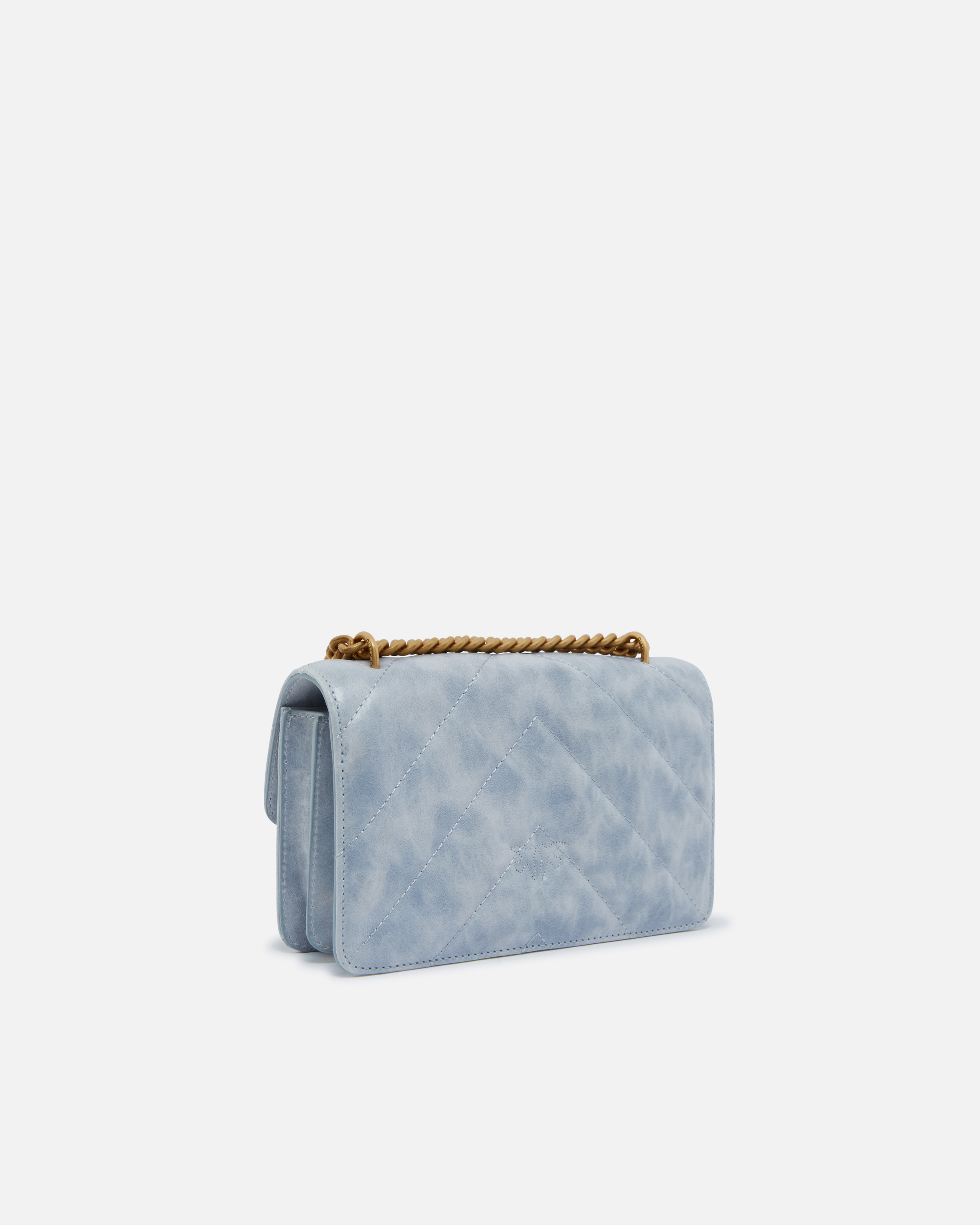 Love Bag mini crossbody bag in distressed-effect leather 1