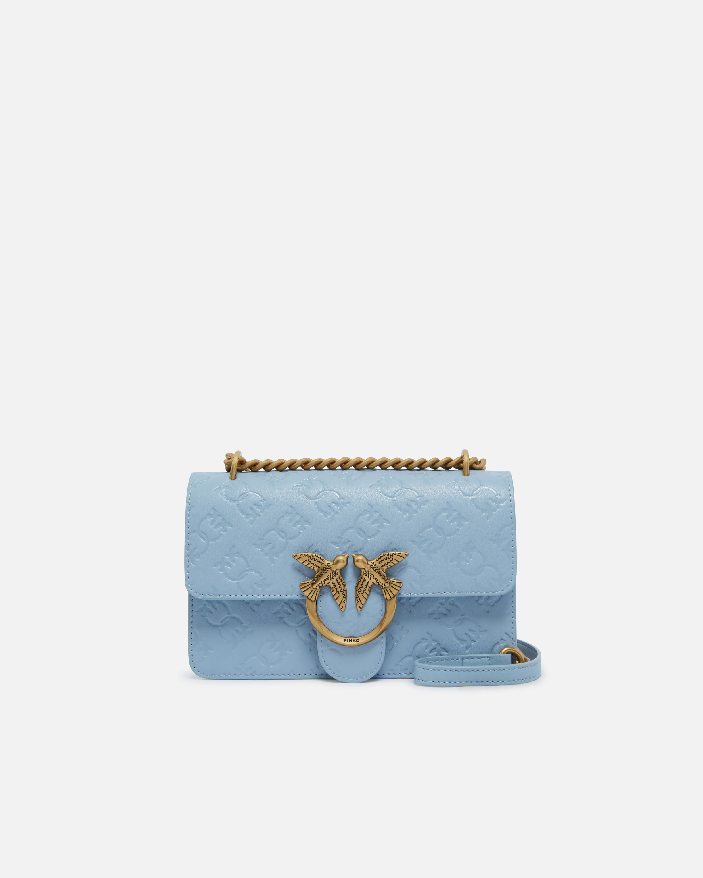 Pinko Mini Love Bag Umhängetasche mit Prägelogo