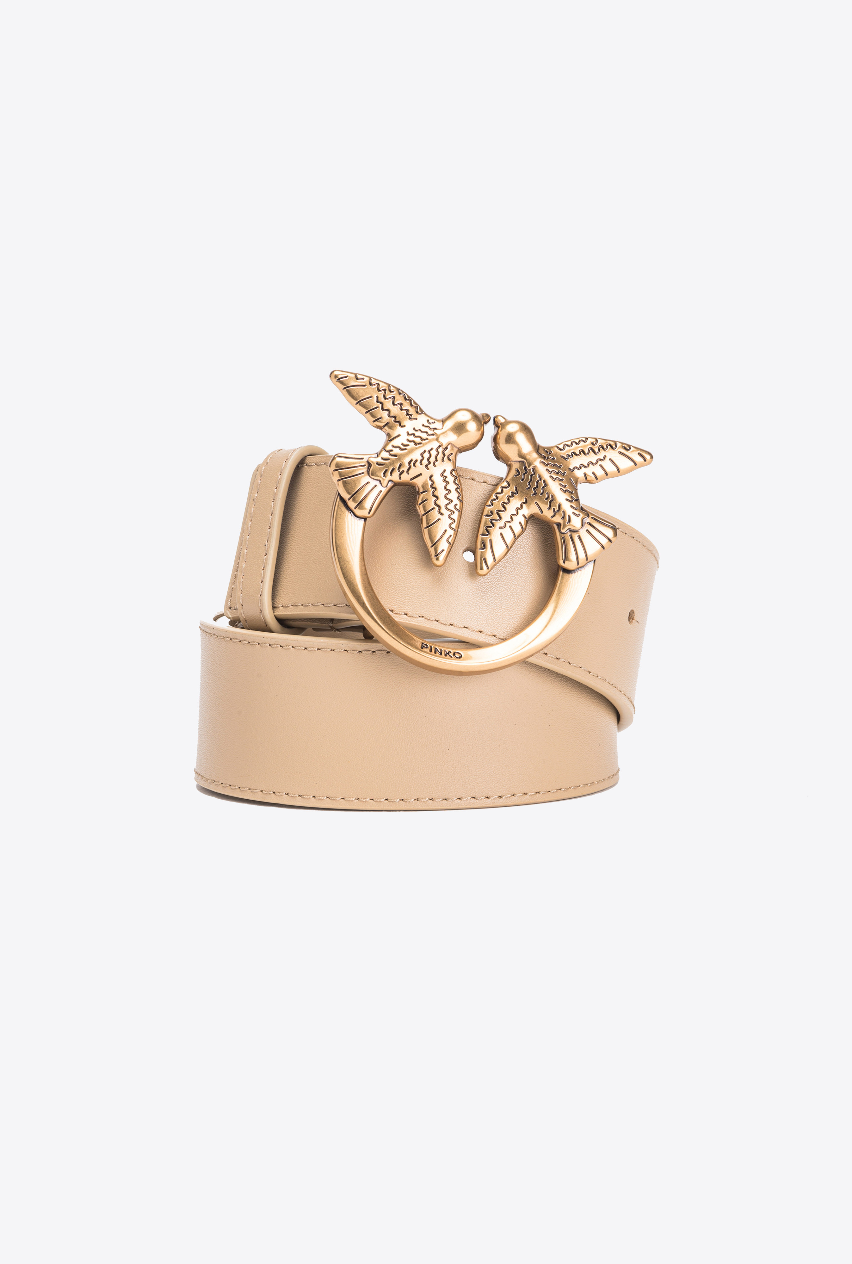 PINKO レザー Love Birds ベルト 100125A1Z6-LZ9Q