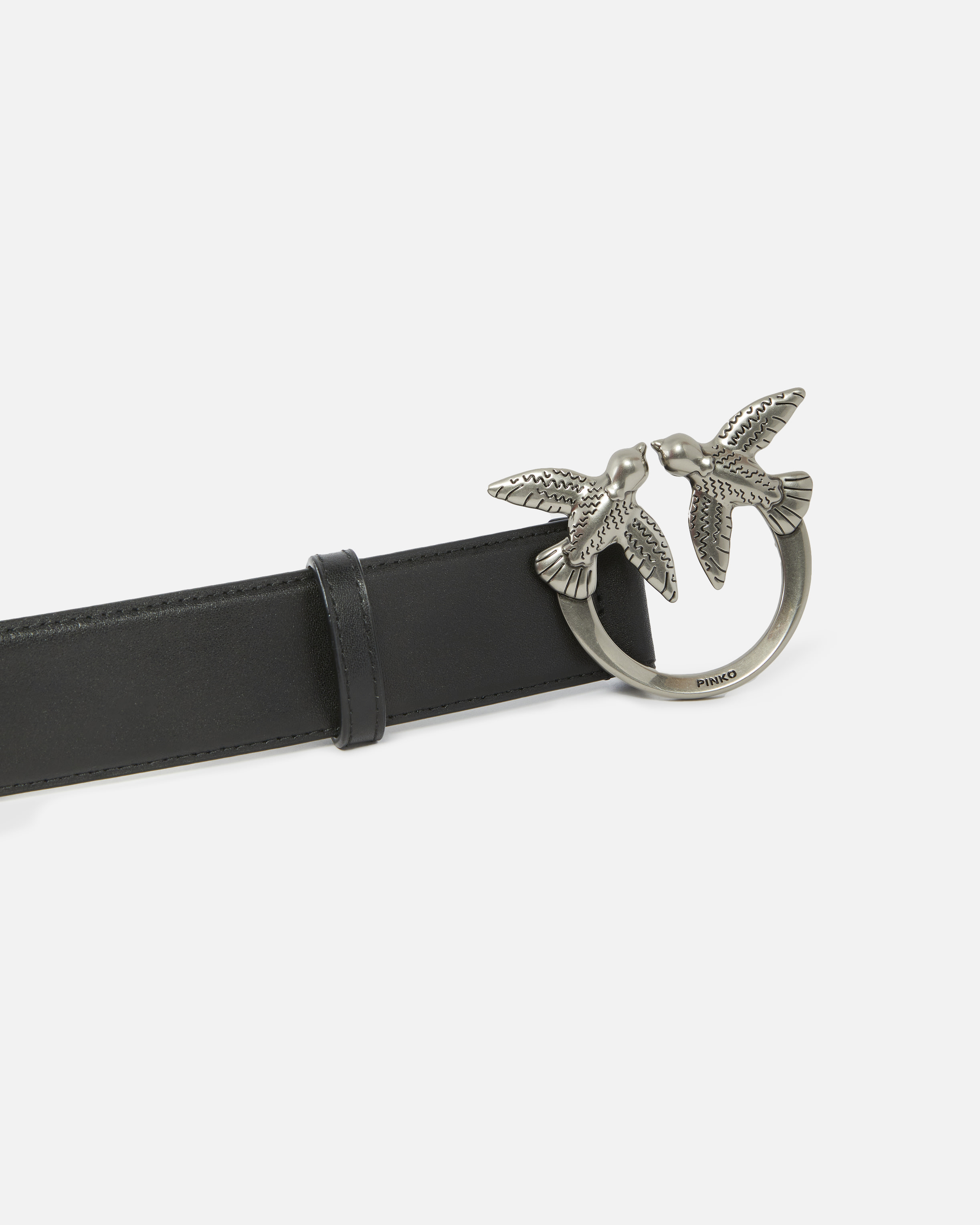 Love Birds high leather belt 4cm 4