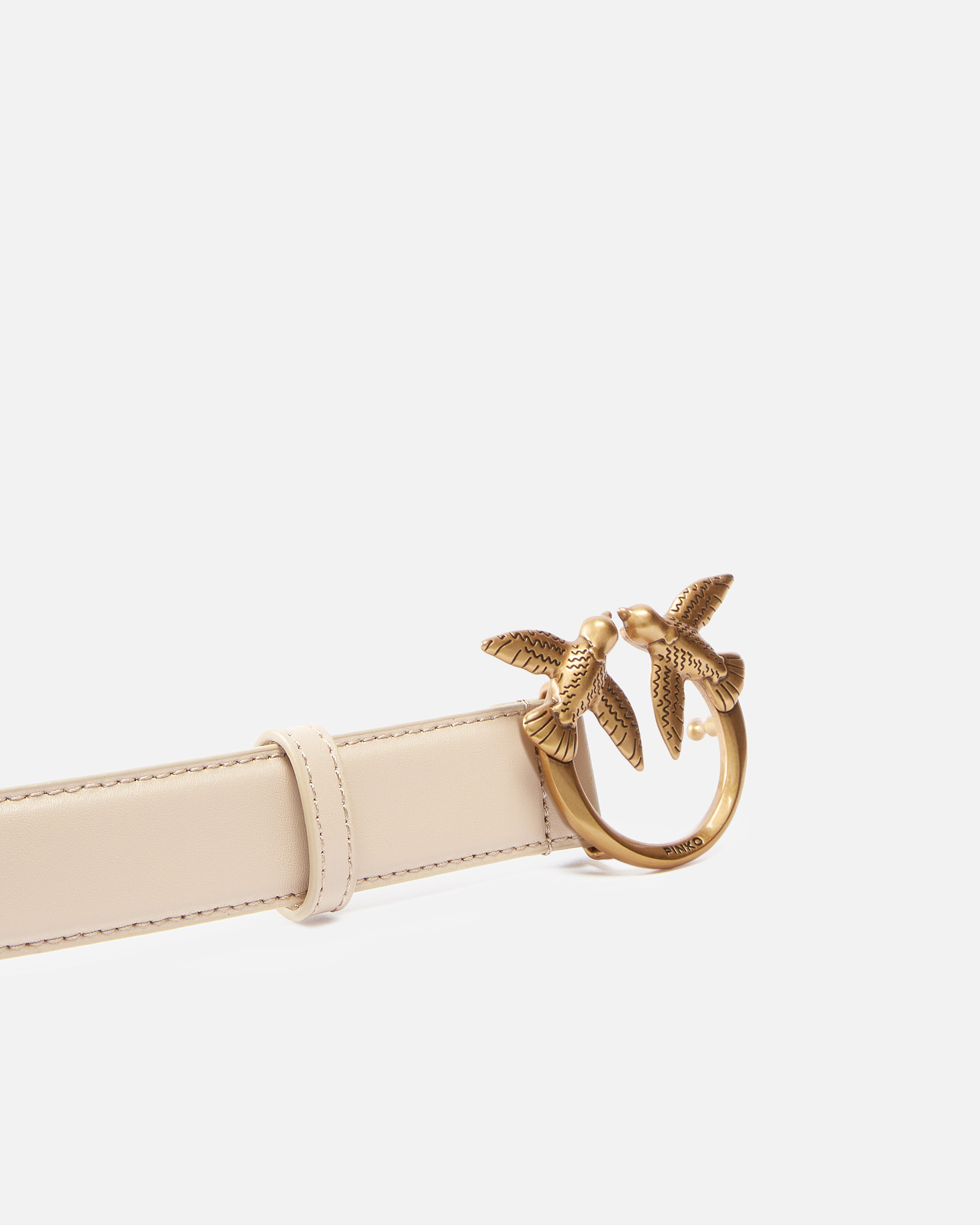 Love Birds 皮革腰带厘米3 4