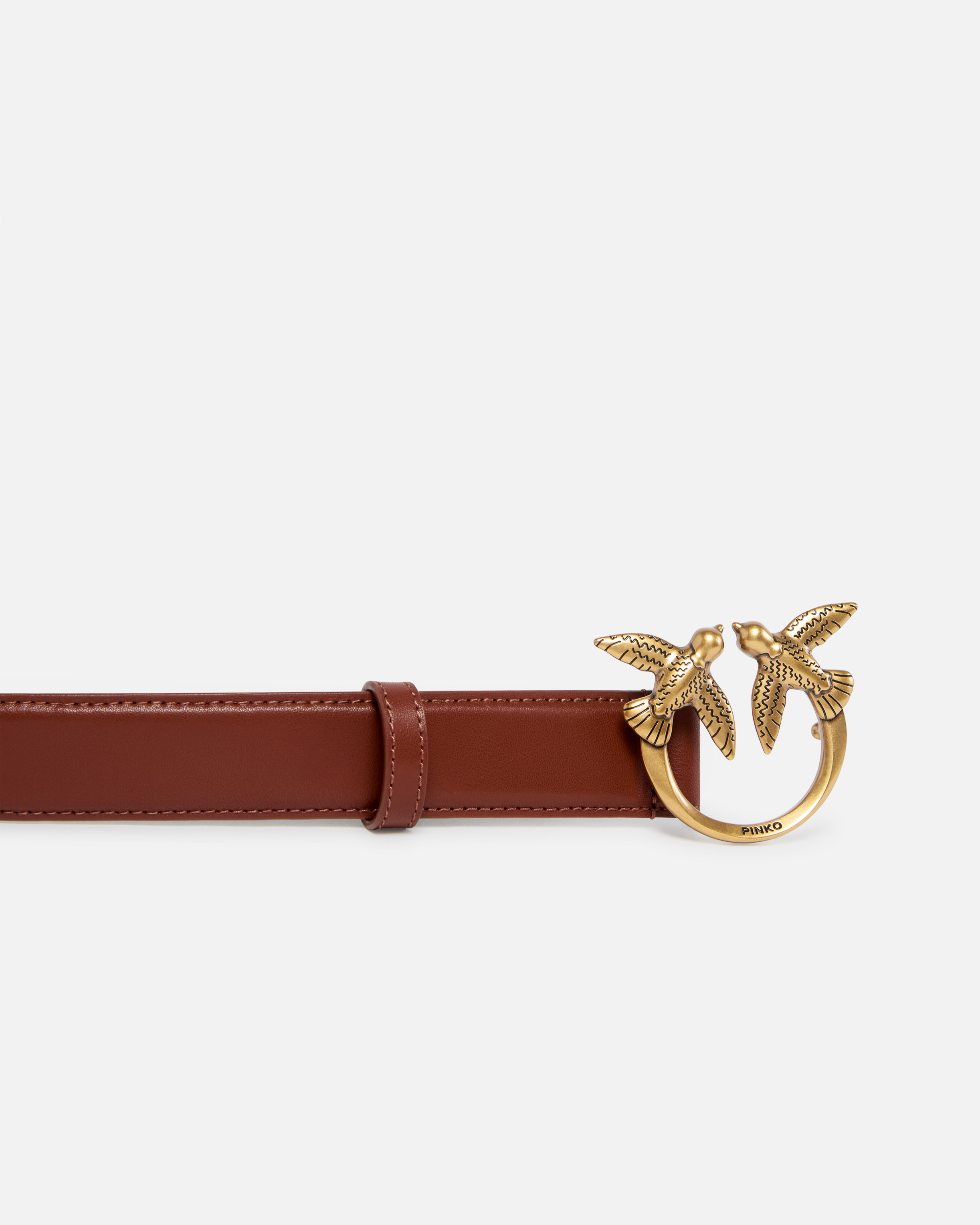 ベルト PINKO Woman Belt Leather 100120A0F1 L84Q Pinko Love Berry H4 leather belt for women 100120a0f1 Black