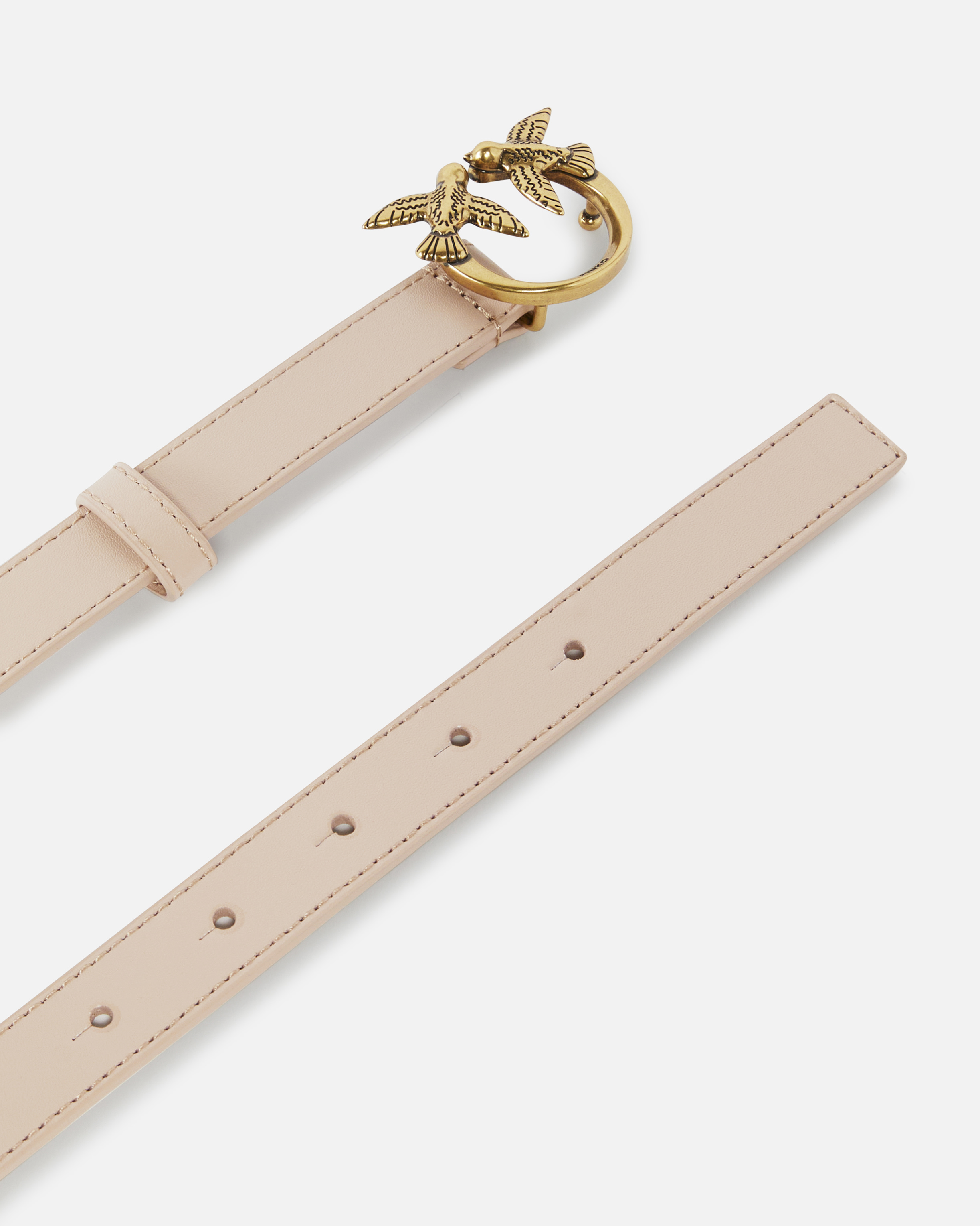ベルト PINKO Woman Belt Blush Pink 100143A0F1 O81Q Love Birds thin leather belt 2cm PINKO → Shop Online