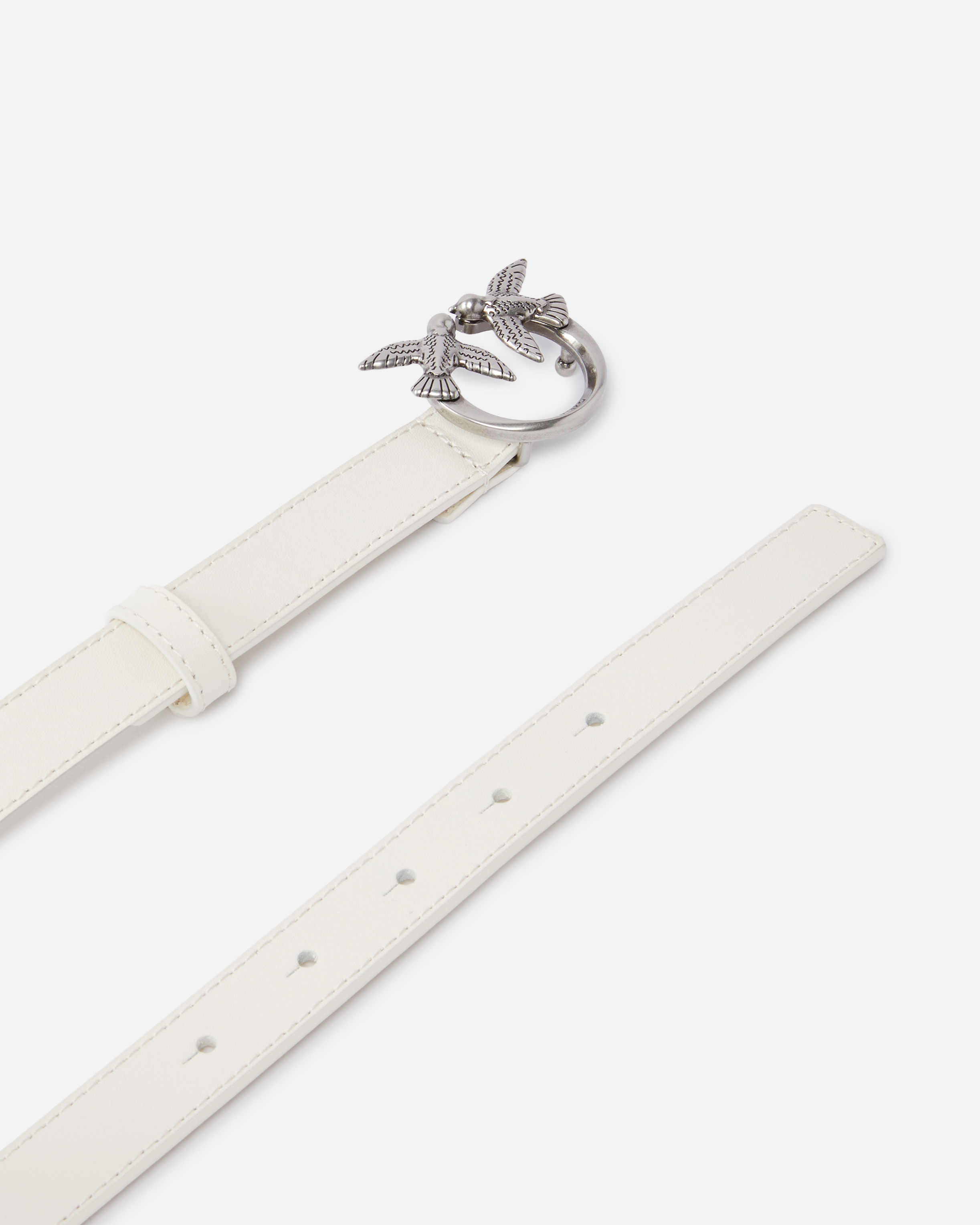 レザー Love Birds ナローベルト 2cm 2