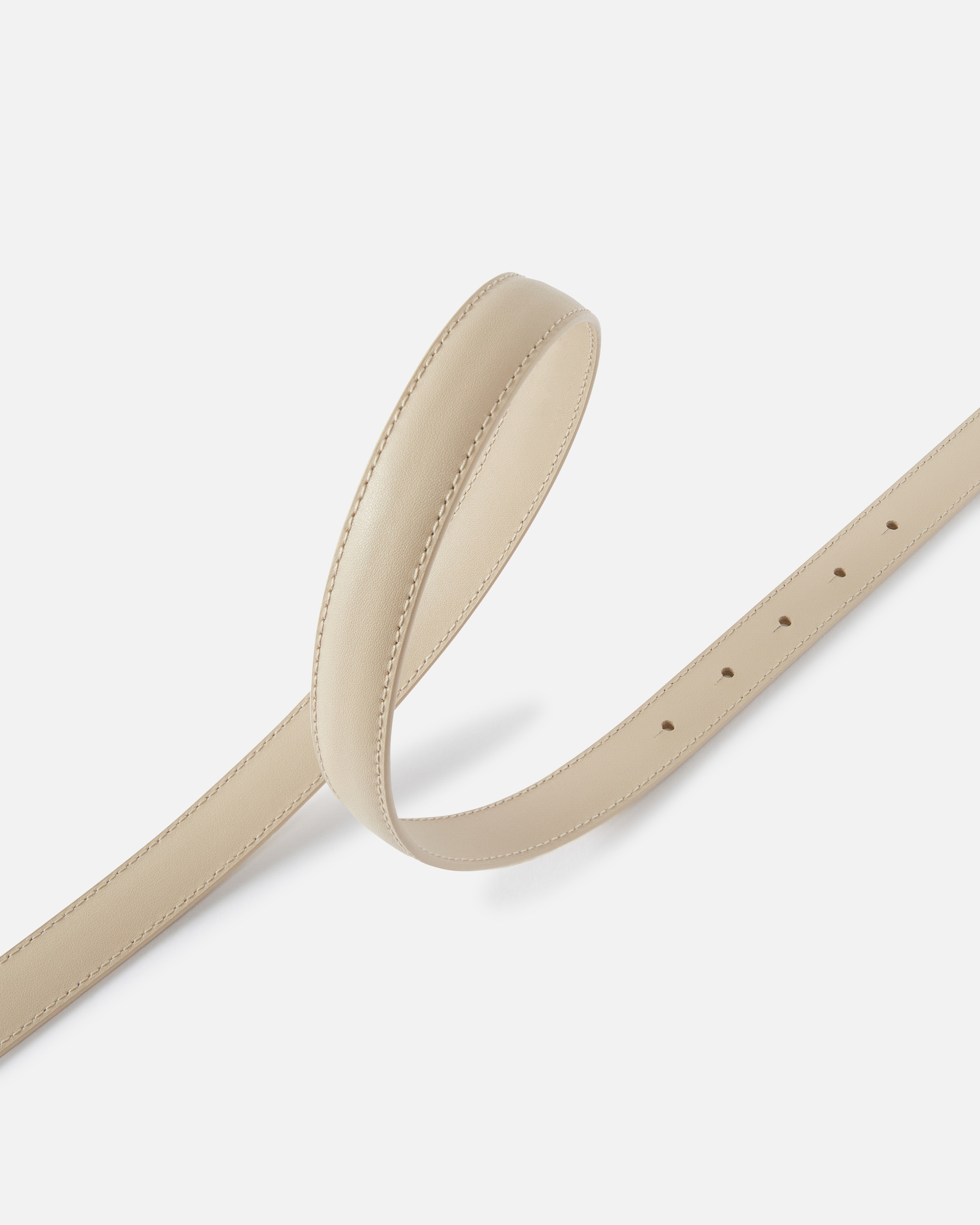 Тонкий ремень Love Birds из кожи с цветовыми блоками 2см 3