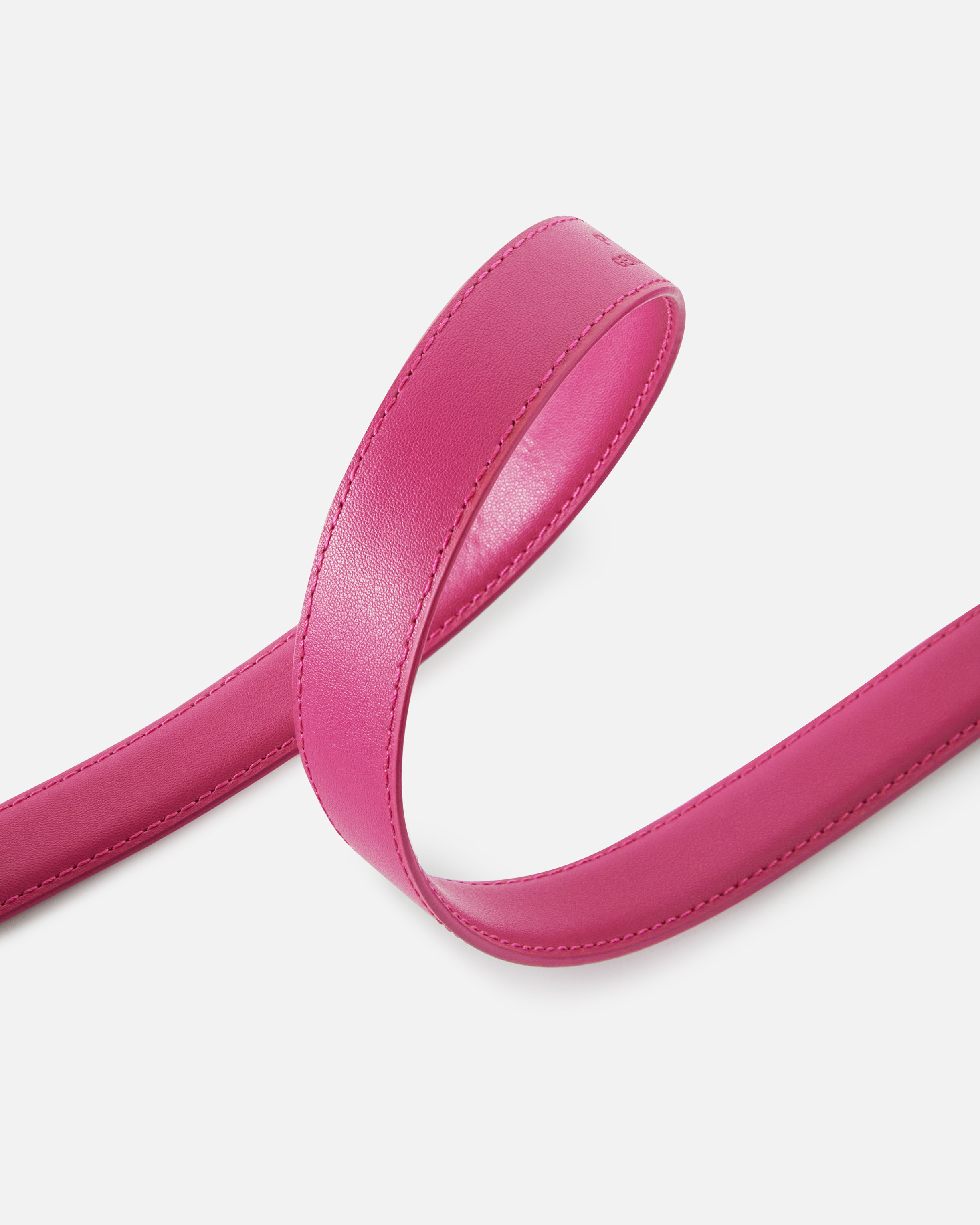 Тонкий ремень Love Birds из кожи с цветовыми блоками 2см 3