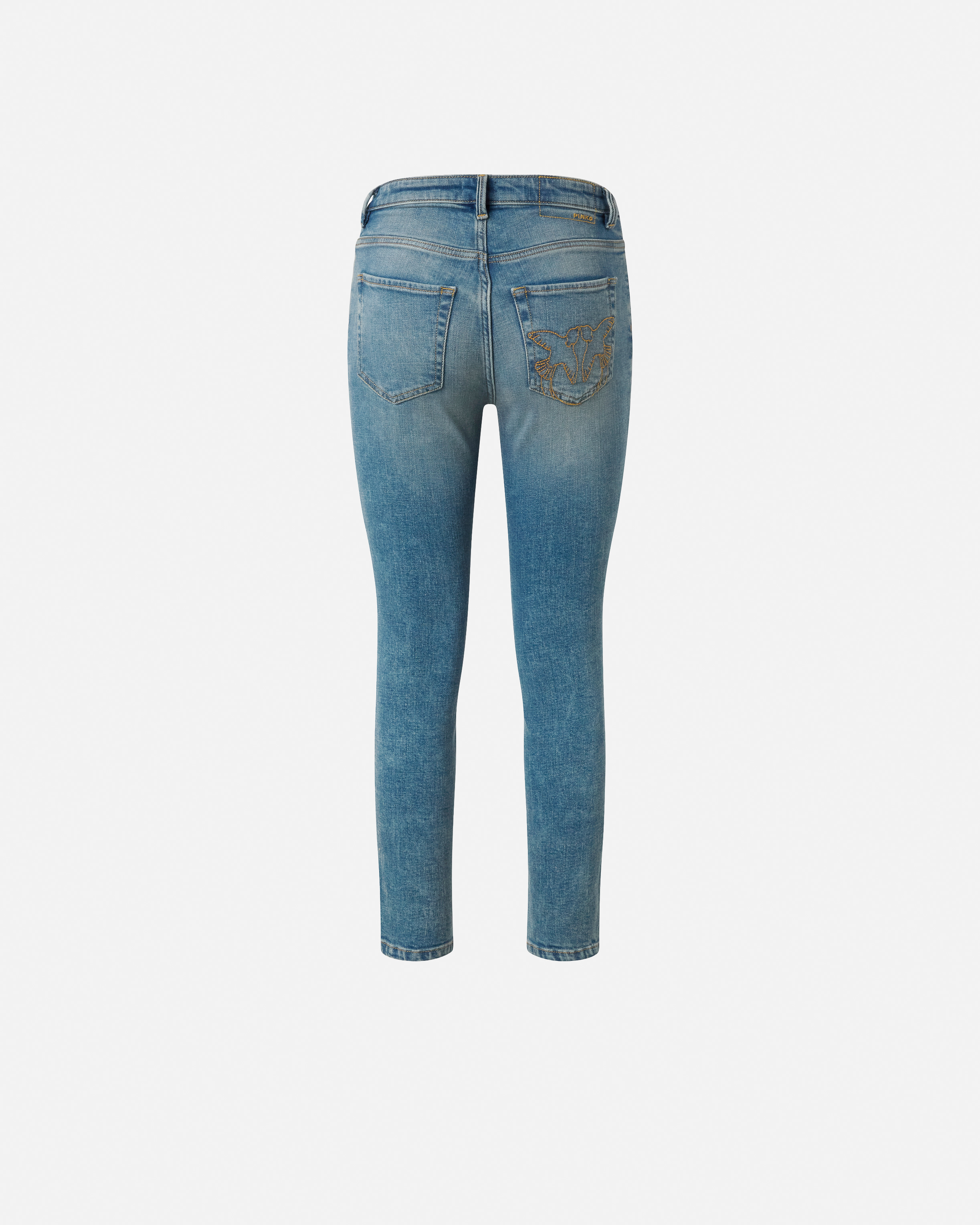 Skinny vintage stretch denim jeans PINKO → Shop Online