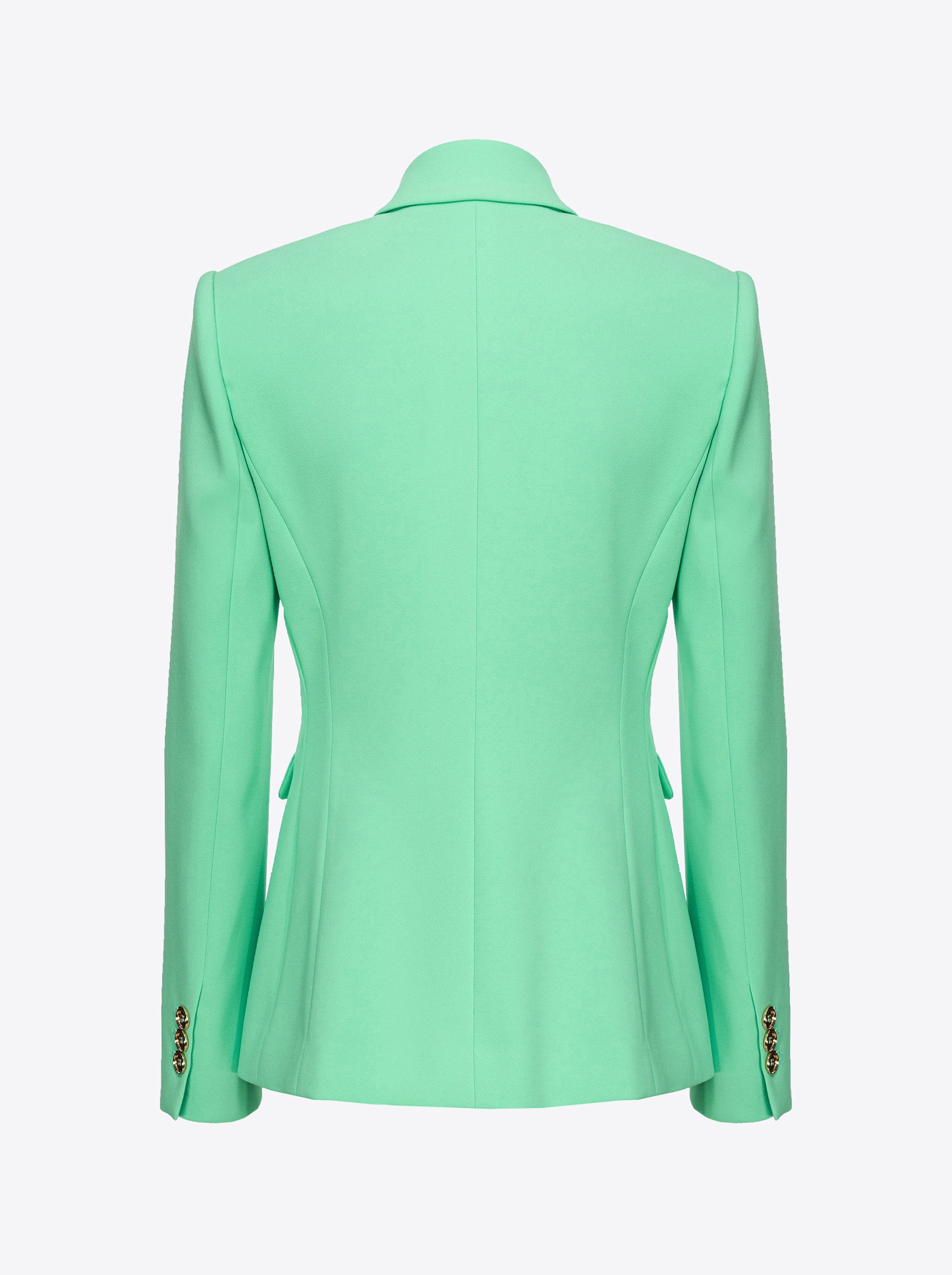 Shop Pinko Single-breasted Stretch Blazer In Bouquet