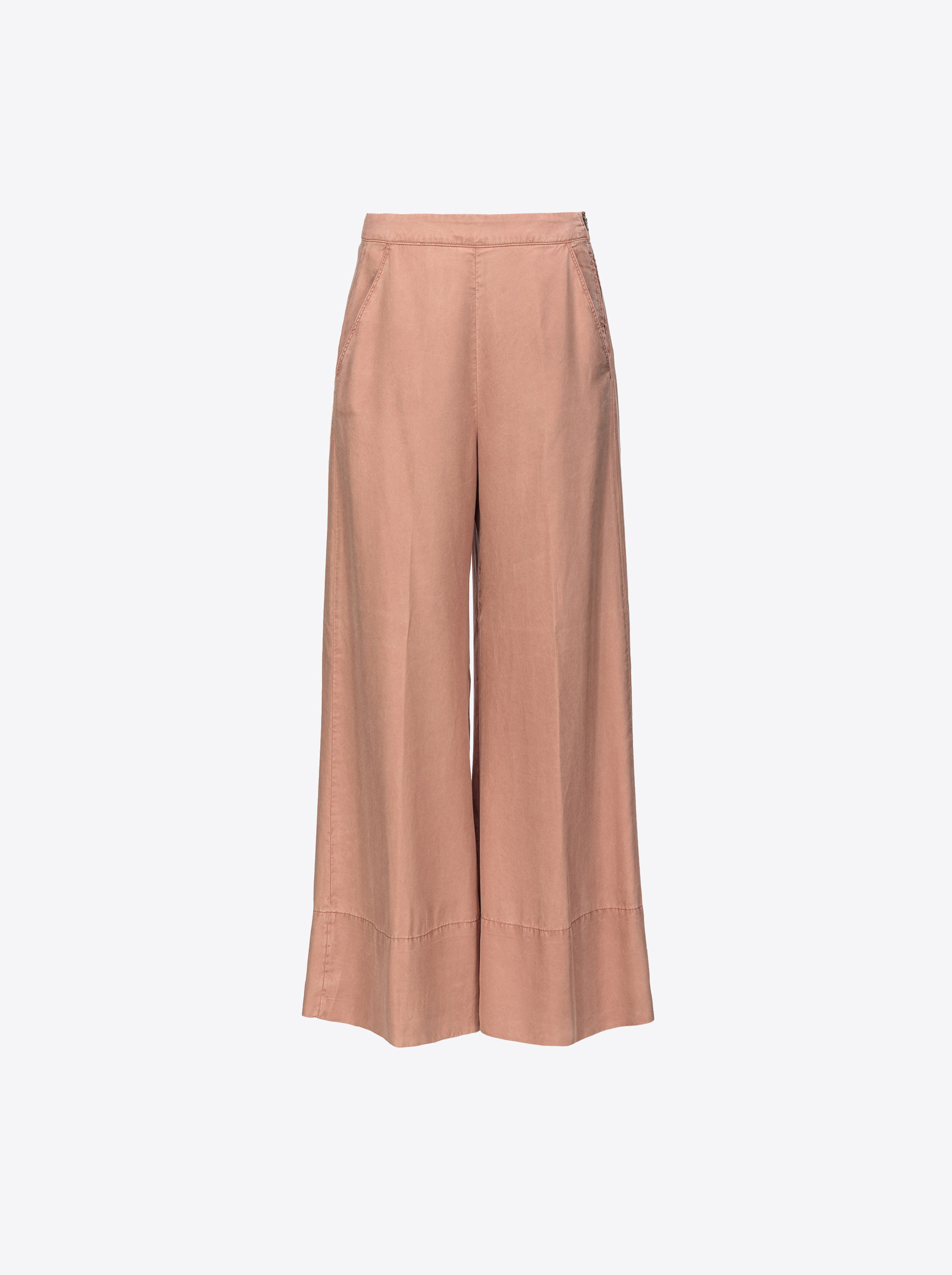 Pinko Wide-Leg-Hose Lyocell