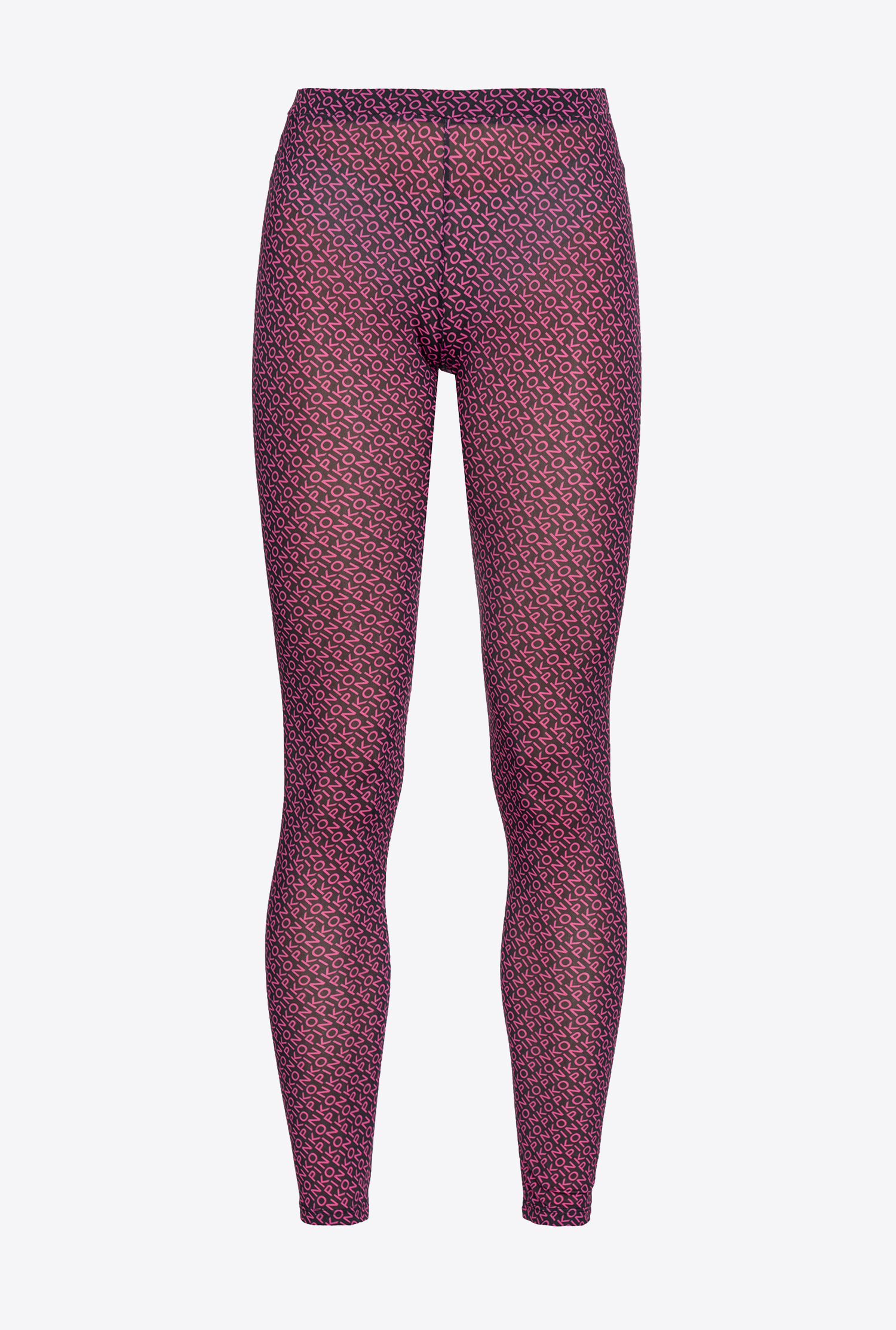 PINKO logo-print Pattern Leggings - Farfetch