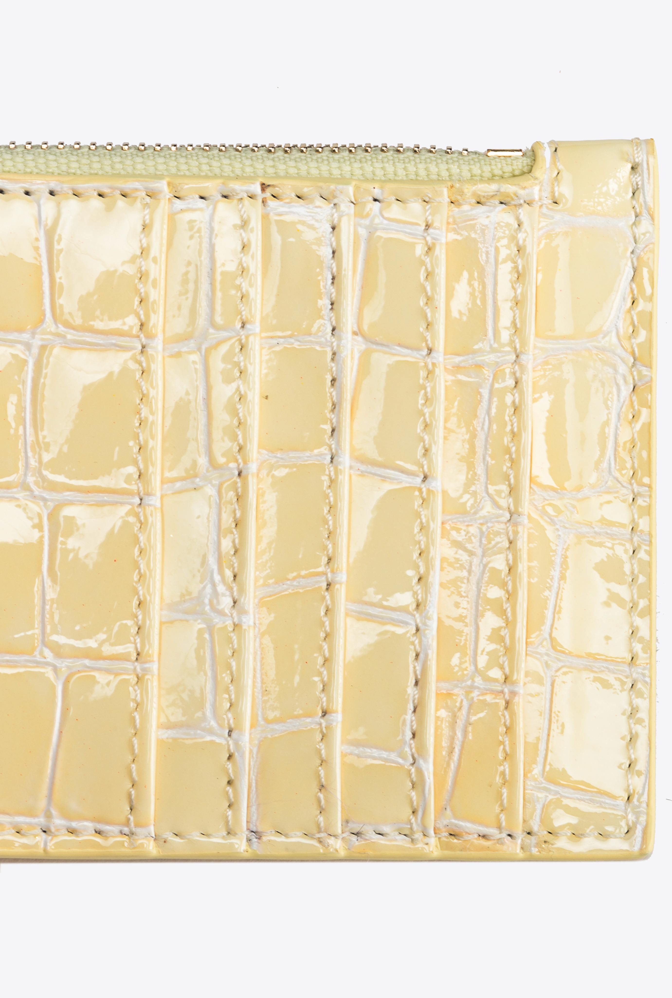 Porta carte cocco lucido PINKO Galleria 3