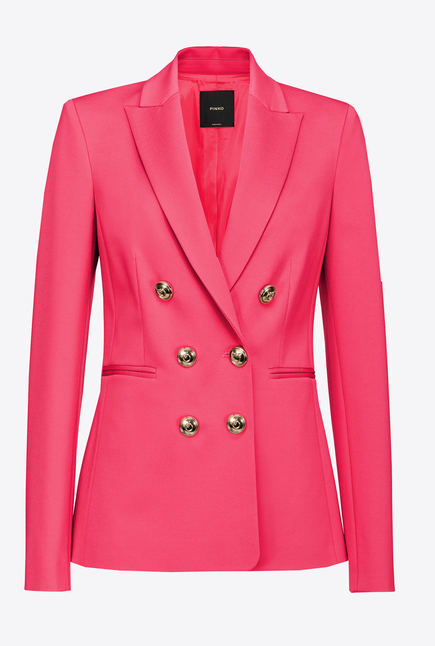 Blazer with jewel buttons - Fuchsia - large