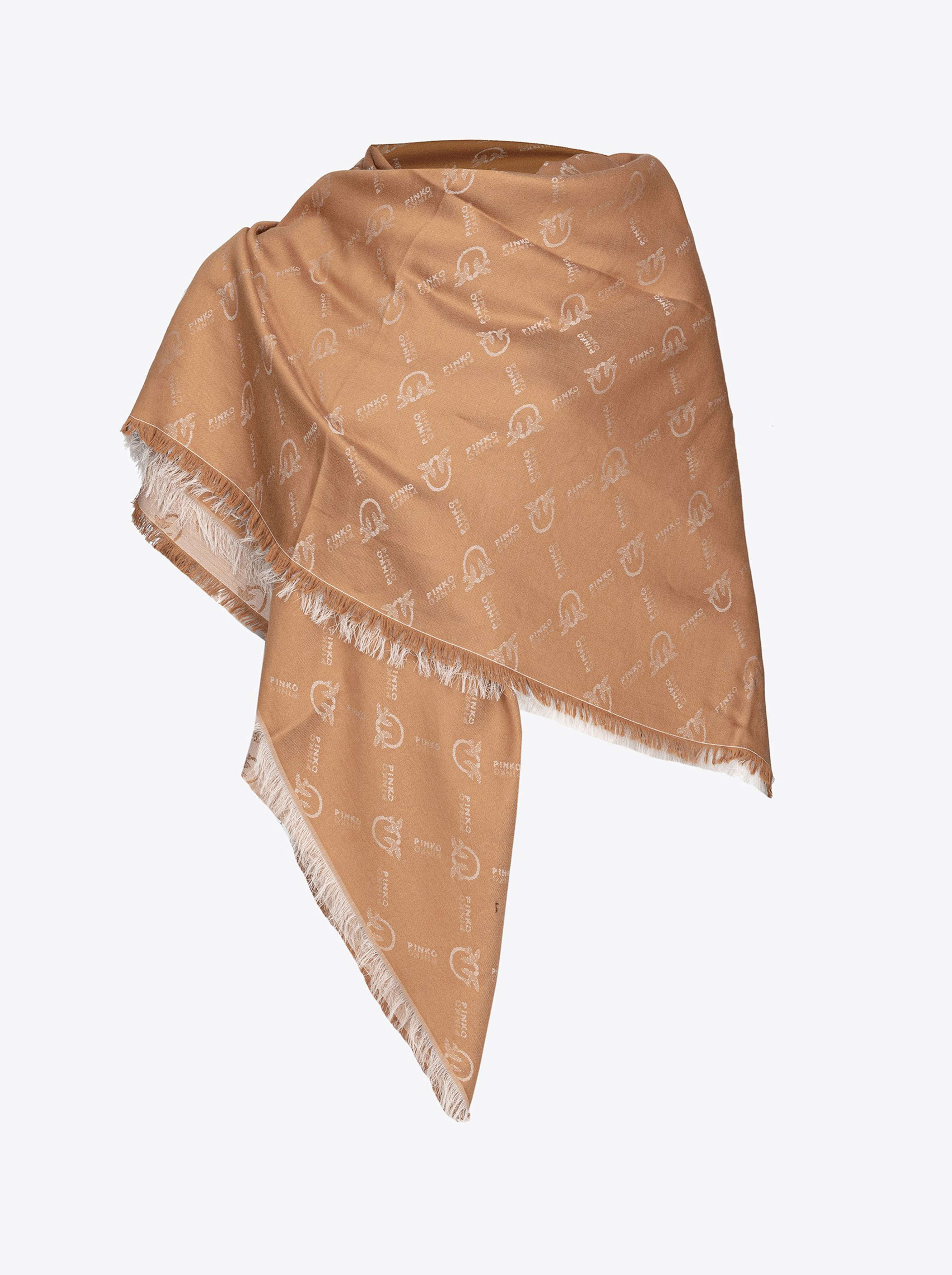 Louis Vuitton LV Logo Monogram Oversize Scarf Shawl