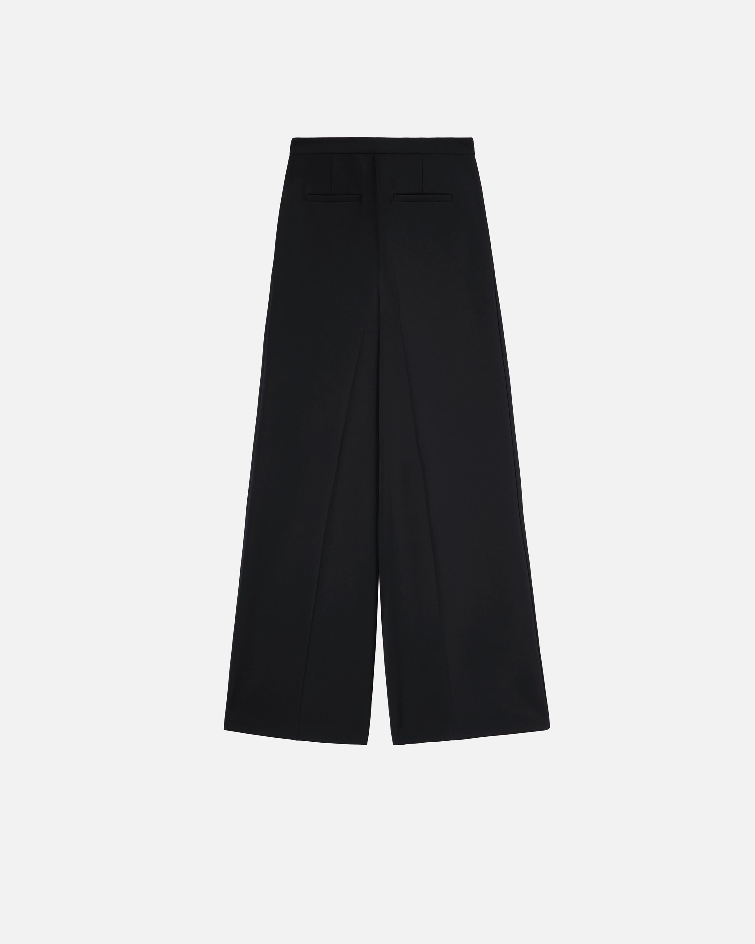 Elegant palazzo trousers in crepe 5