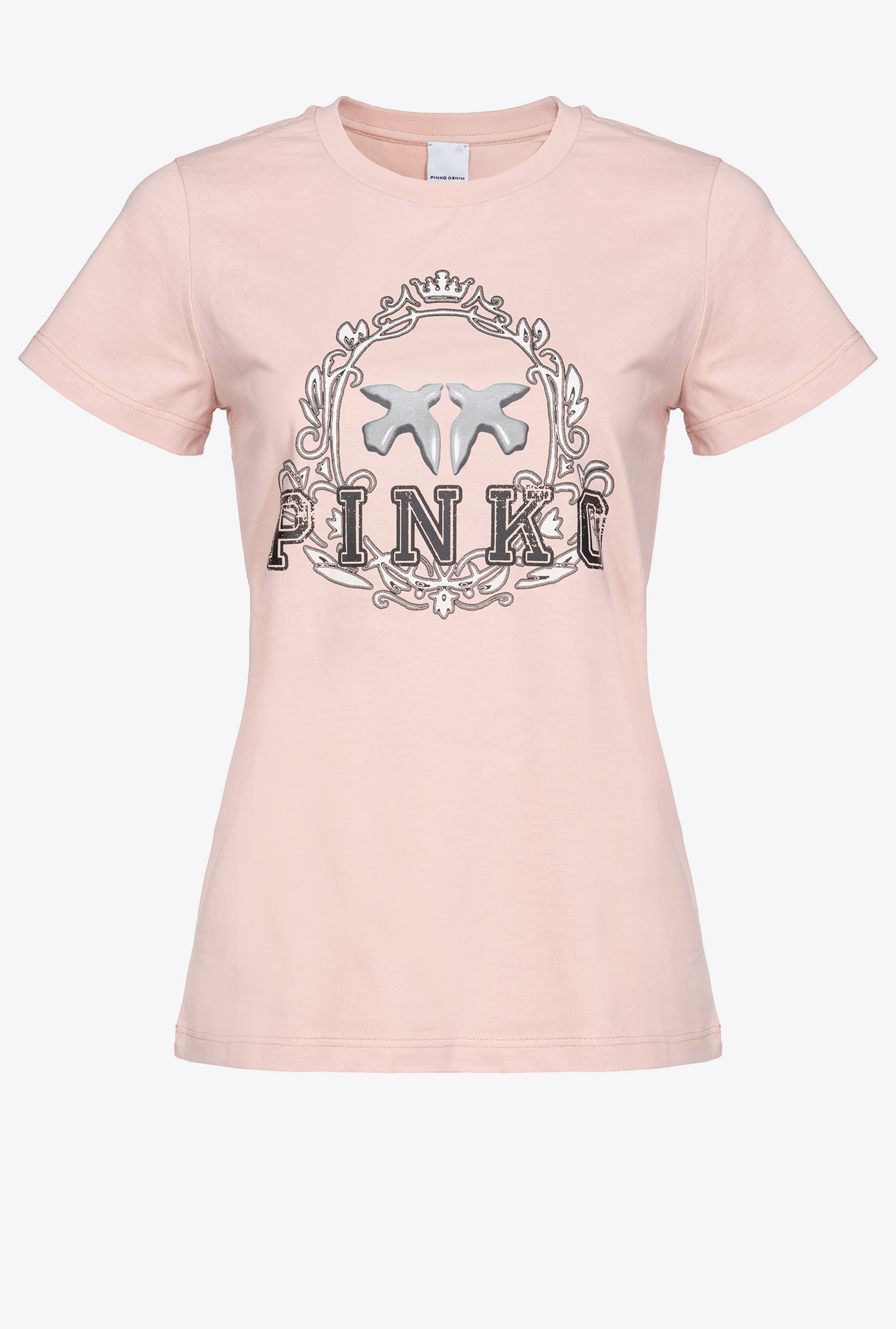 PINKO: Camiseta para mujer, Rosa  Camiseta Pinko 100355A13O en línea en