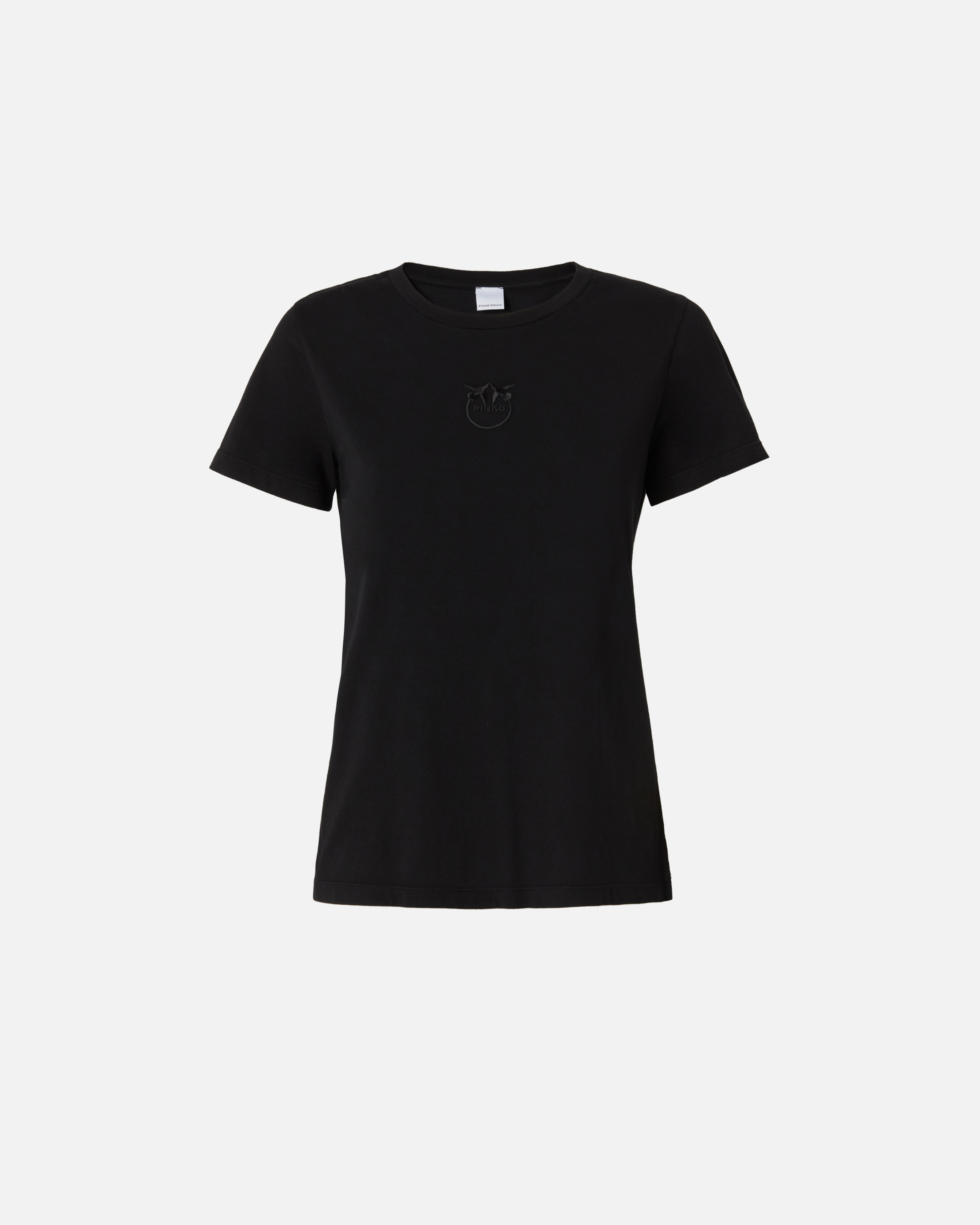 Pinko Kurzarm-T-Shirt mit Logostickerei