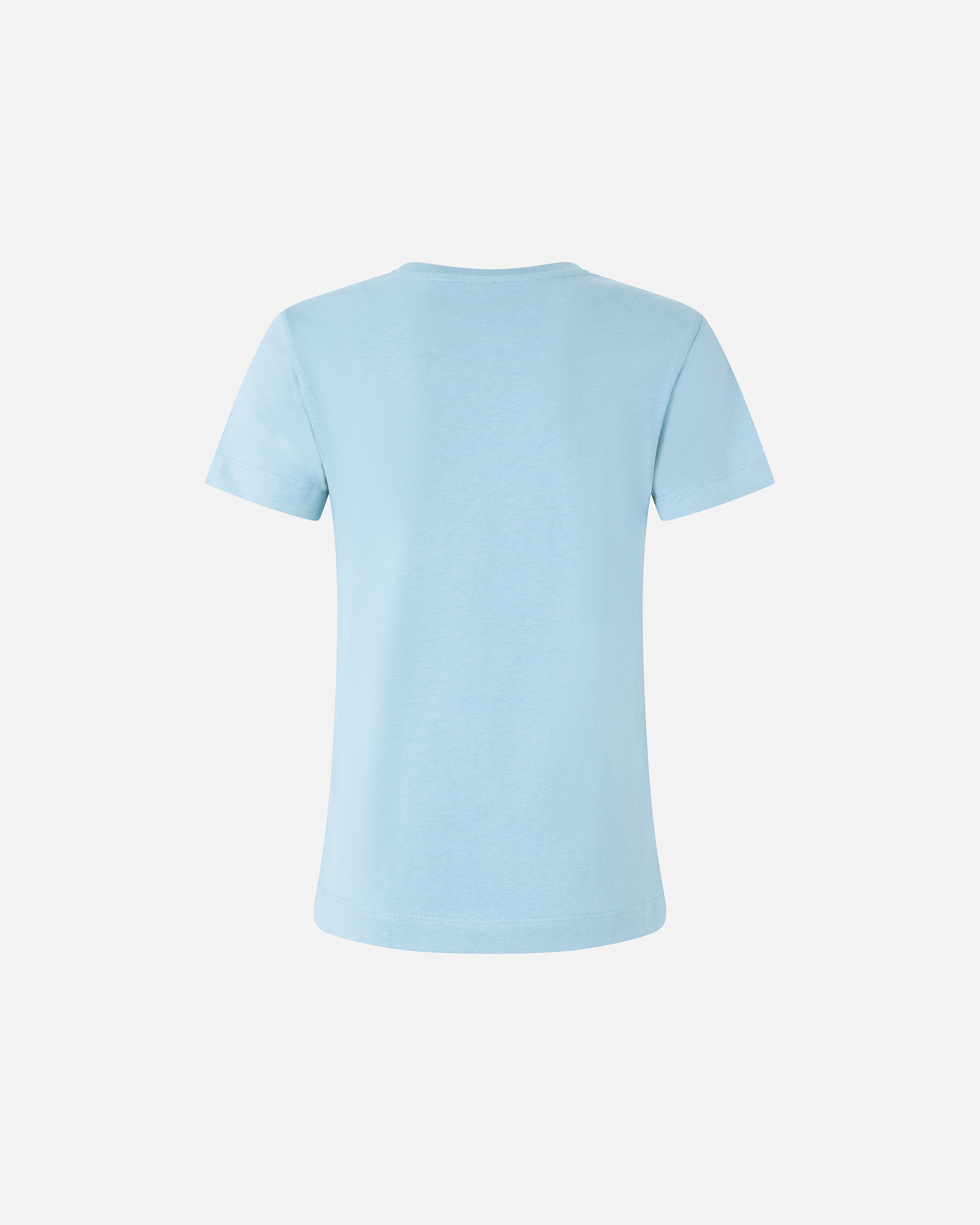 Tシャツ・カットソー PINKO Woman T-Shirt Blue 100355A23D G03 Short-sleeved T-shirt with embroidered logo PINKO → Shop Online