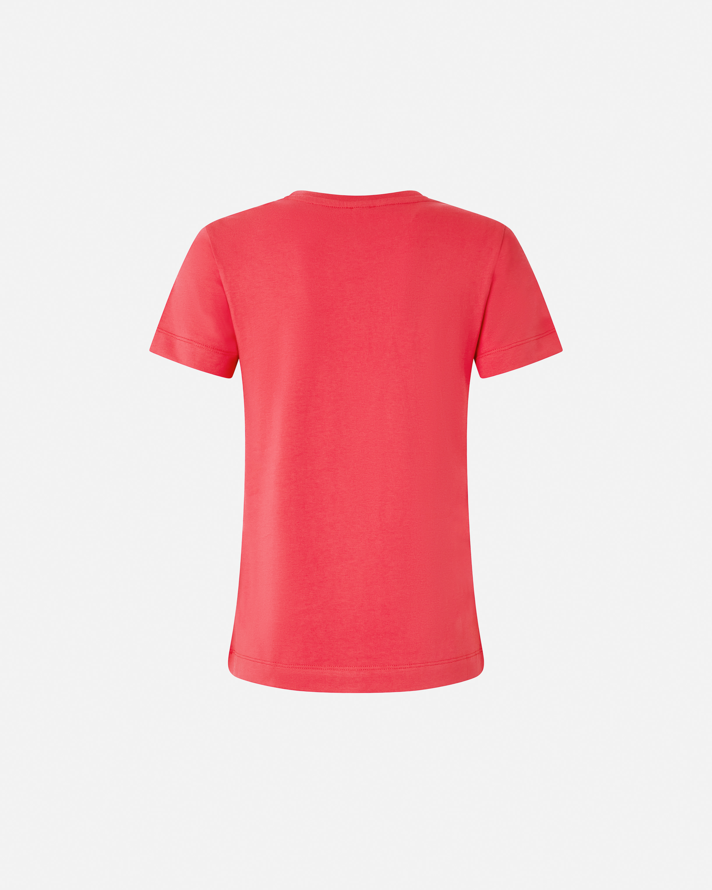 Pinko Love Birds-embroidered T-shirt In Red-tomato Sauce