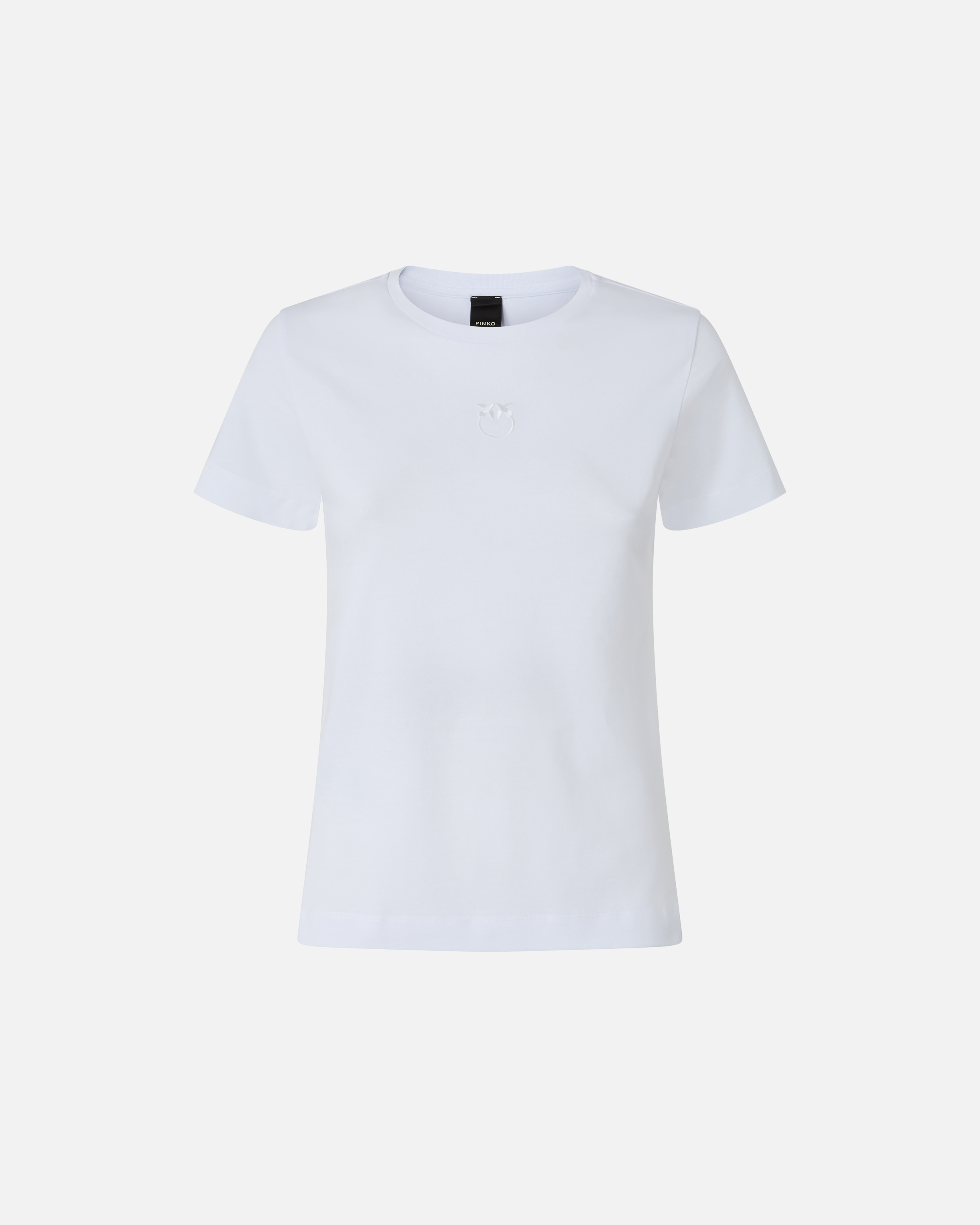 T-shirt with Love Birds embroidery PINKO → Shop Online