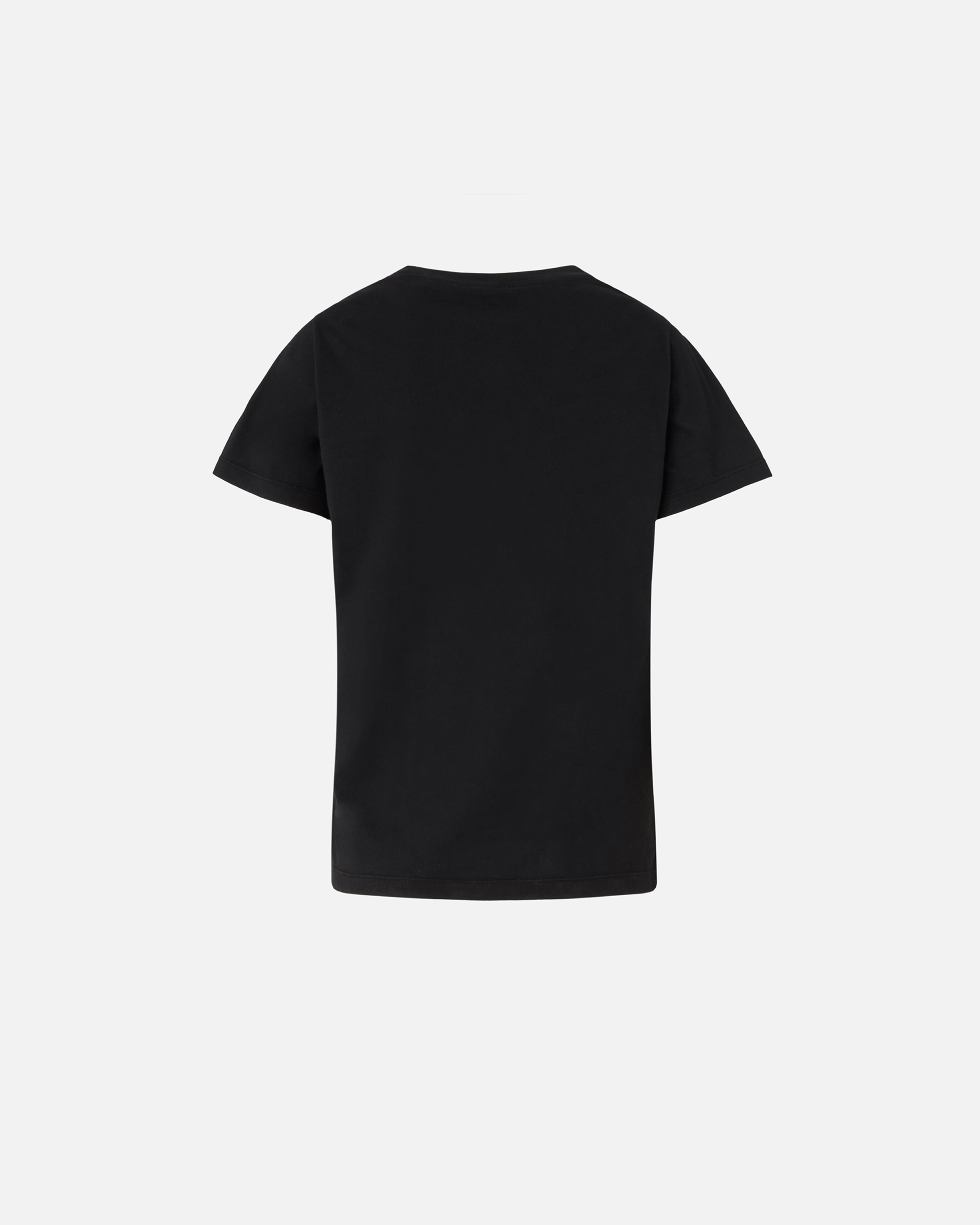 Pinko Basico T-shirt Jersey Old In Limo Black