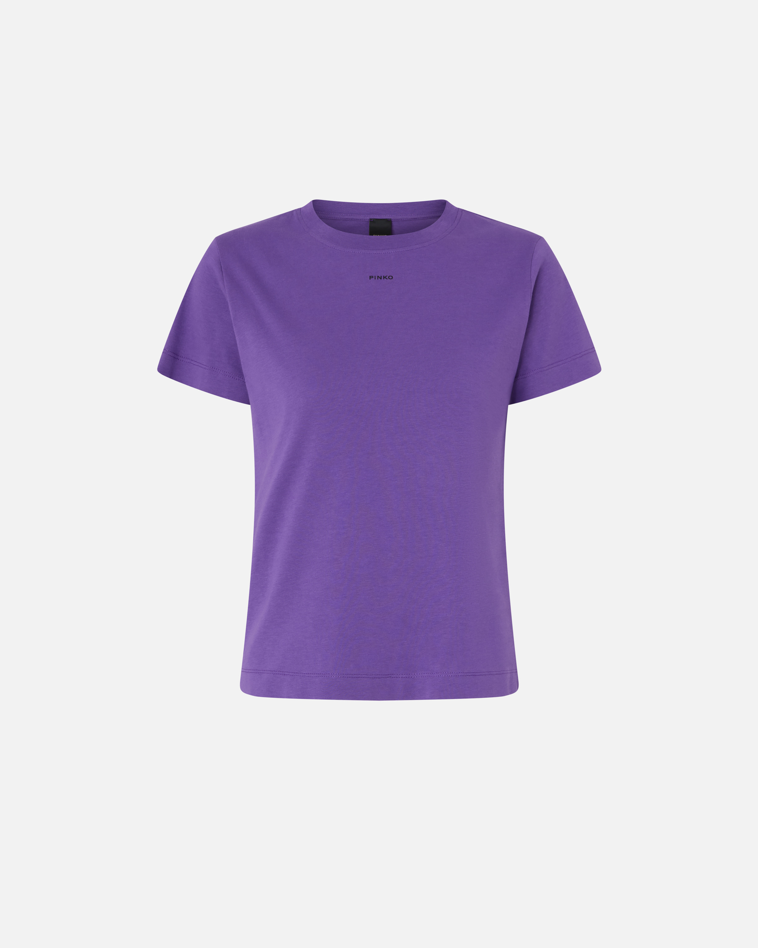 Logo-print T-shirt - Purple - large