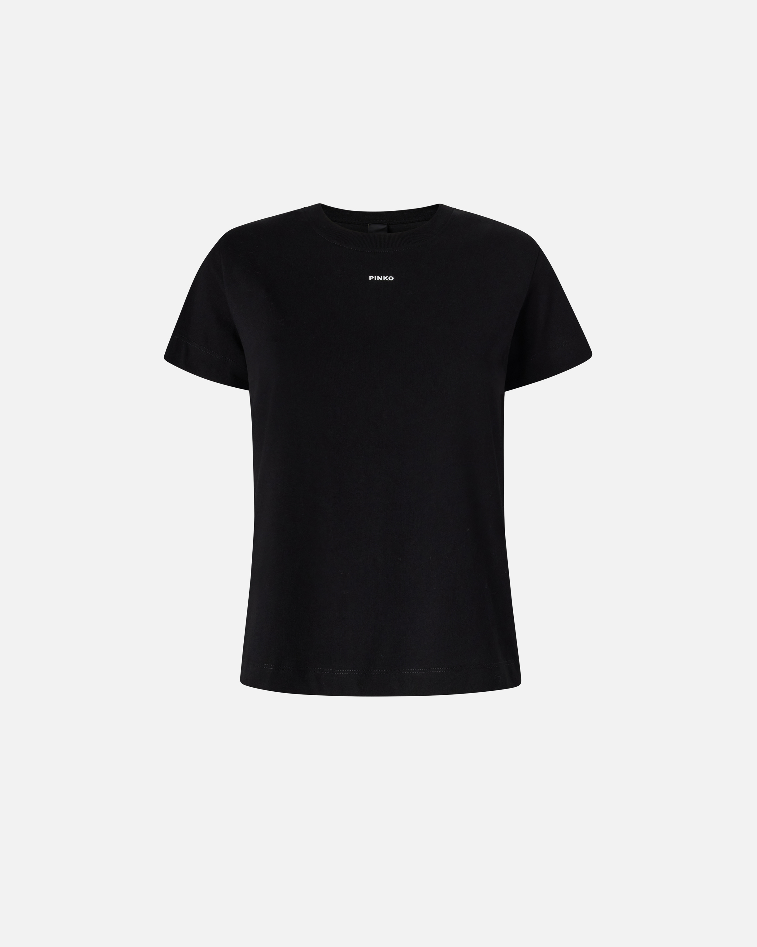 Logo-print T-shirt - Black - large